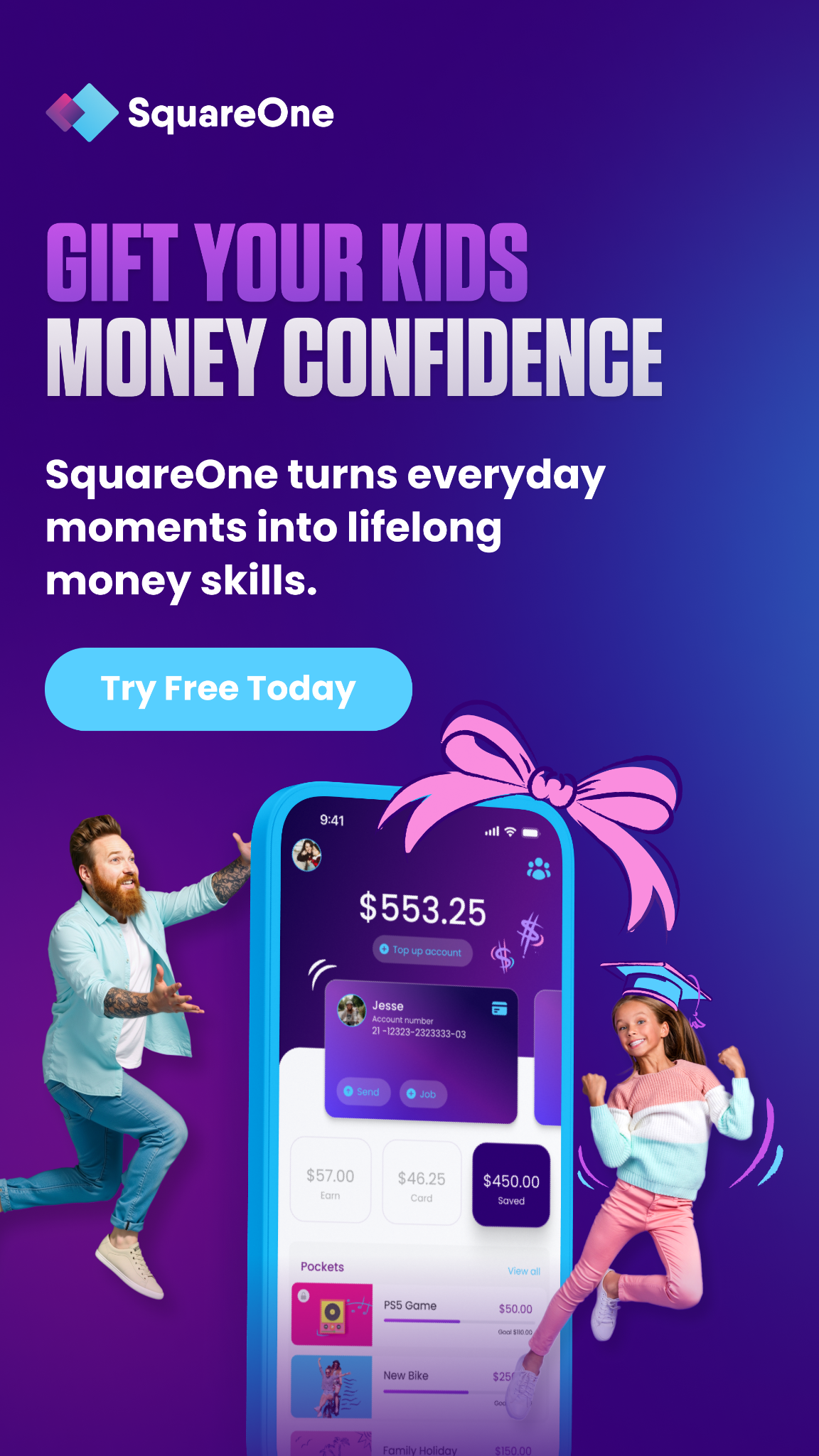 SquareOne Facebook ad