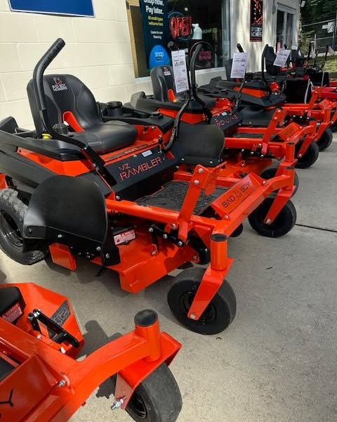 Jim Jordan Facebook ad: New Badboy Rambler 42, Fabricated 7 Gauge Deck. $3449 or…