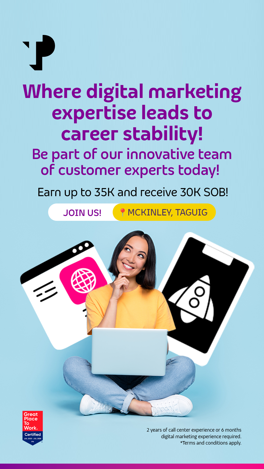Teleperformance Philippines Facebook ad