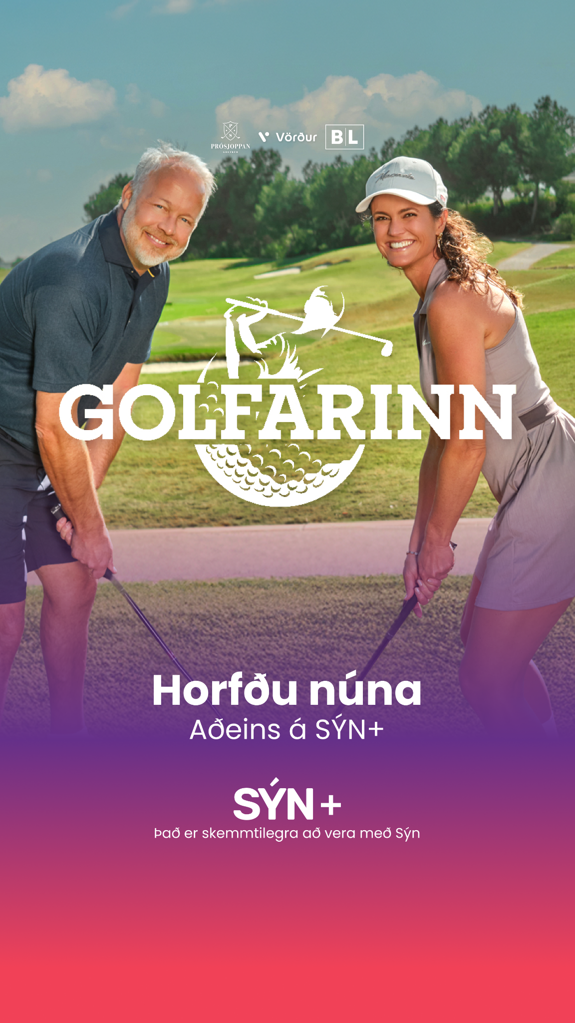 SÝN+ Facebook ad