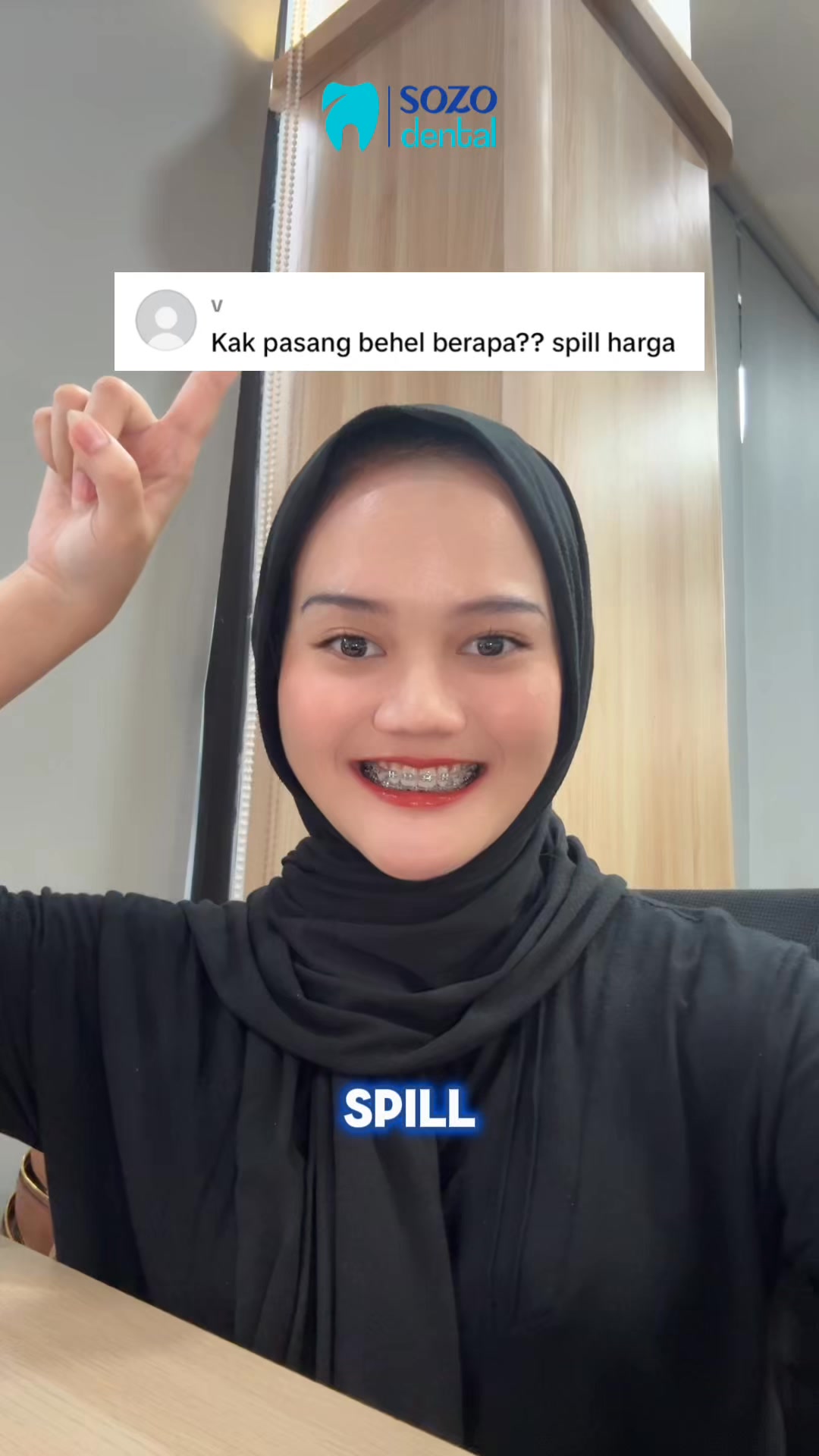 Sozo Dental Clinic Facebook ad: Ekstra Hemat! Pasang Behel Cuma 1.7 Jutaan!