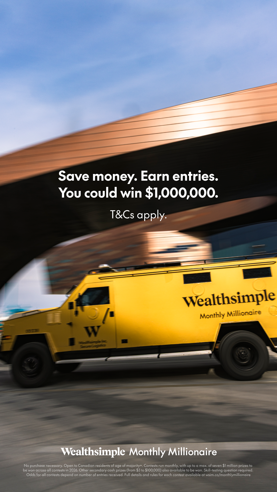 Wealthsimple Facebook ad