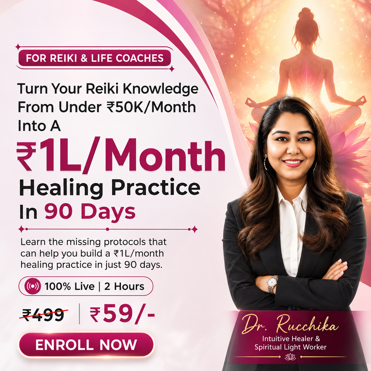 Spiritual Healing Hub Facebook ad