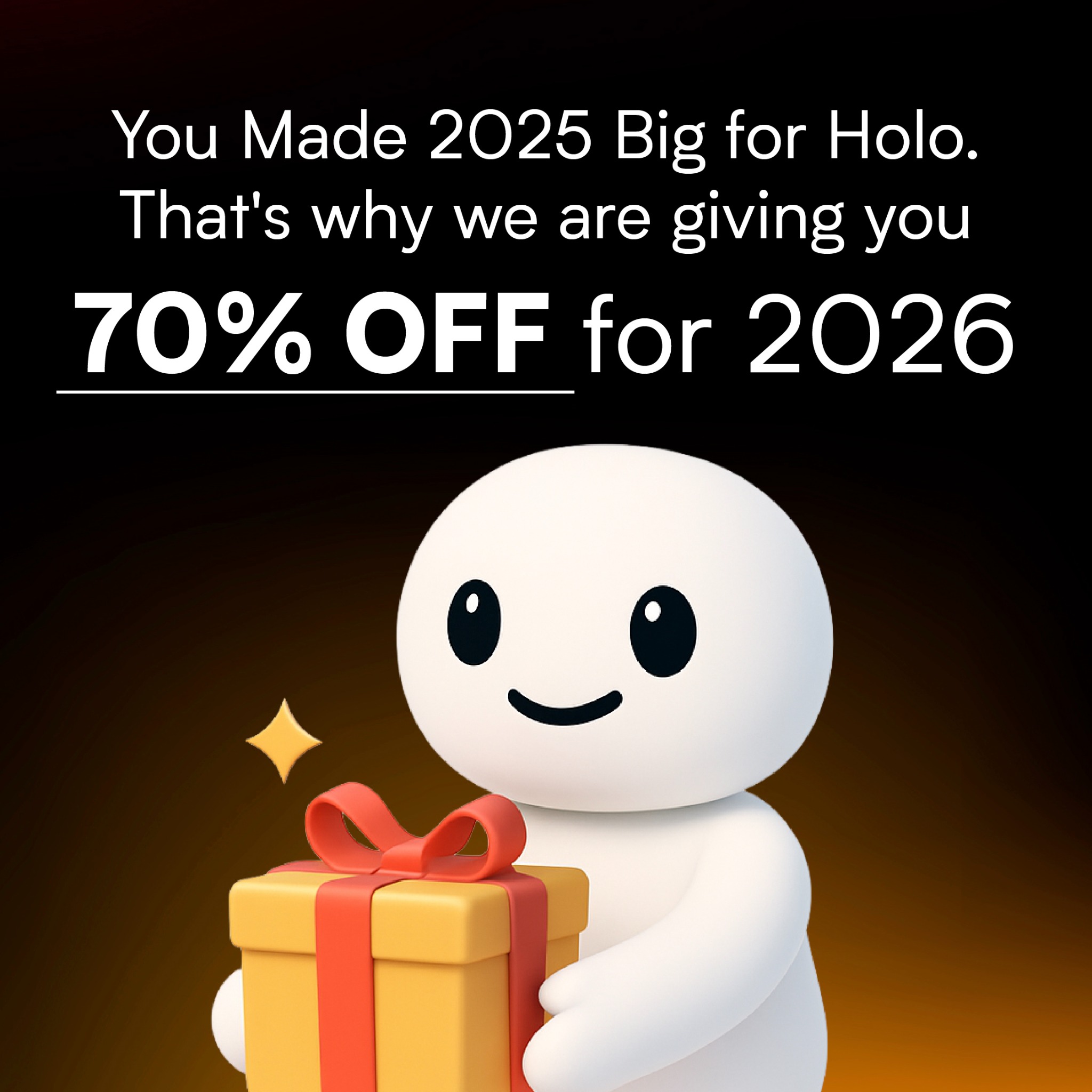 Holo Facebook ad