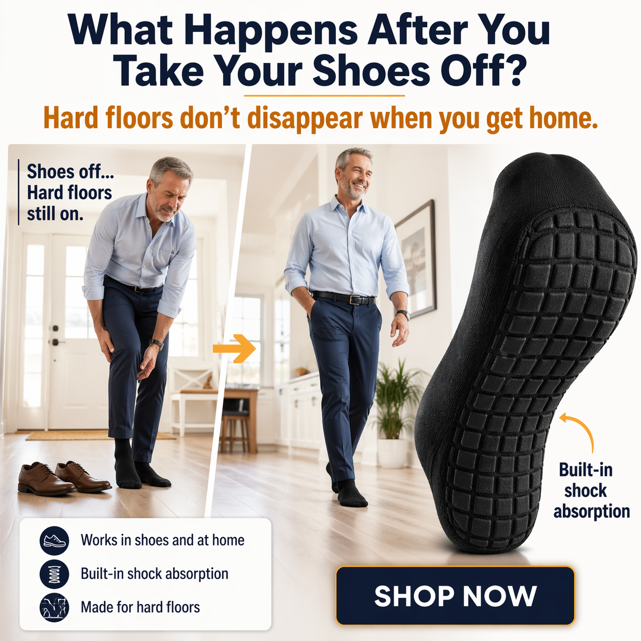 Kya Lively M.D. Facebook ad: Shock-absorbing-socks/special-deal