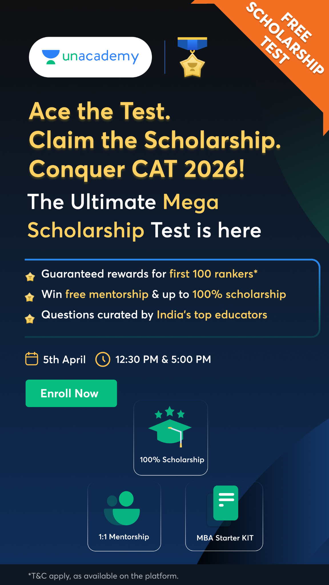 Unacademy Facebook ad