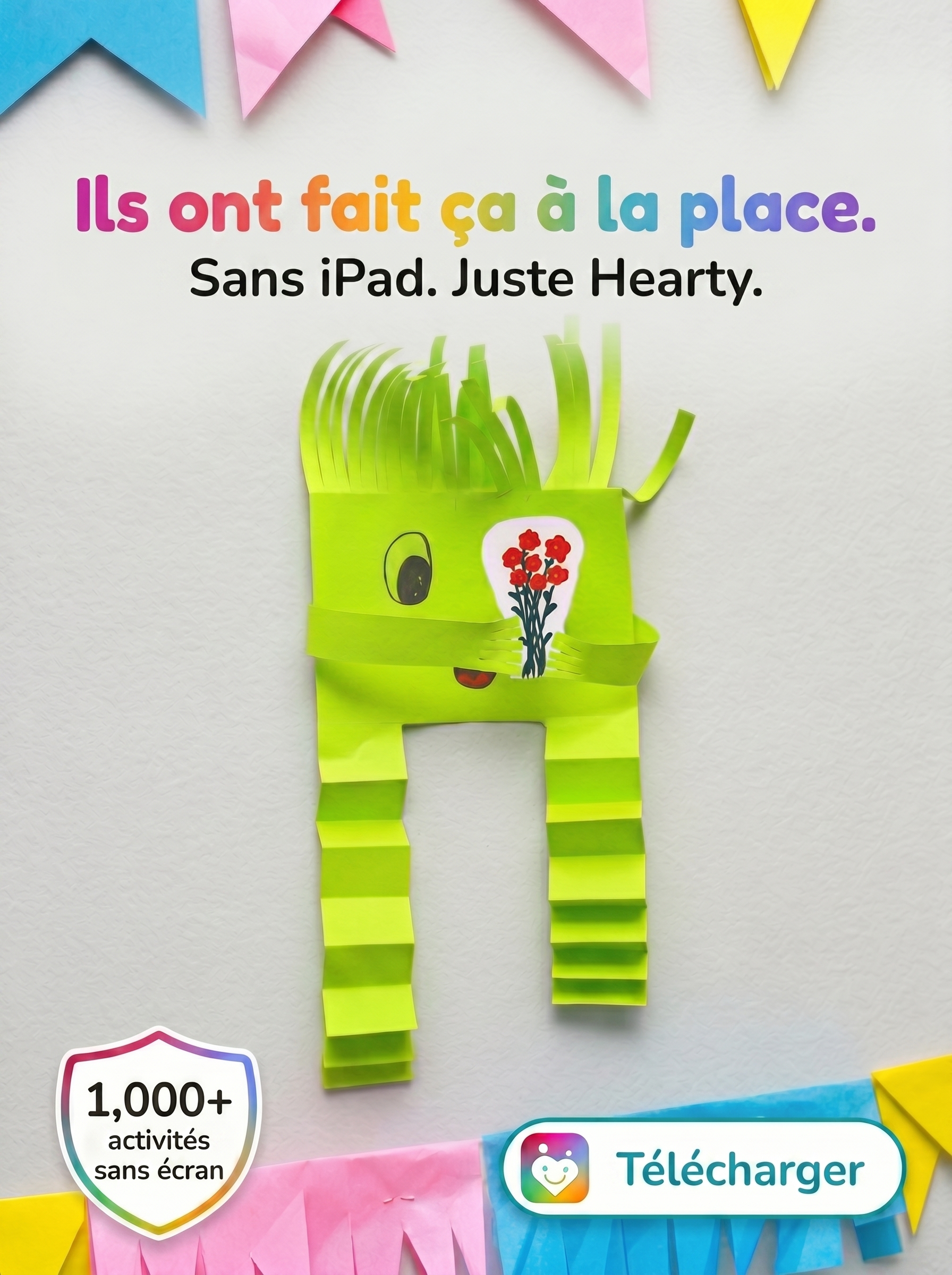 Hearty App Facebook ad