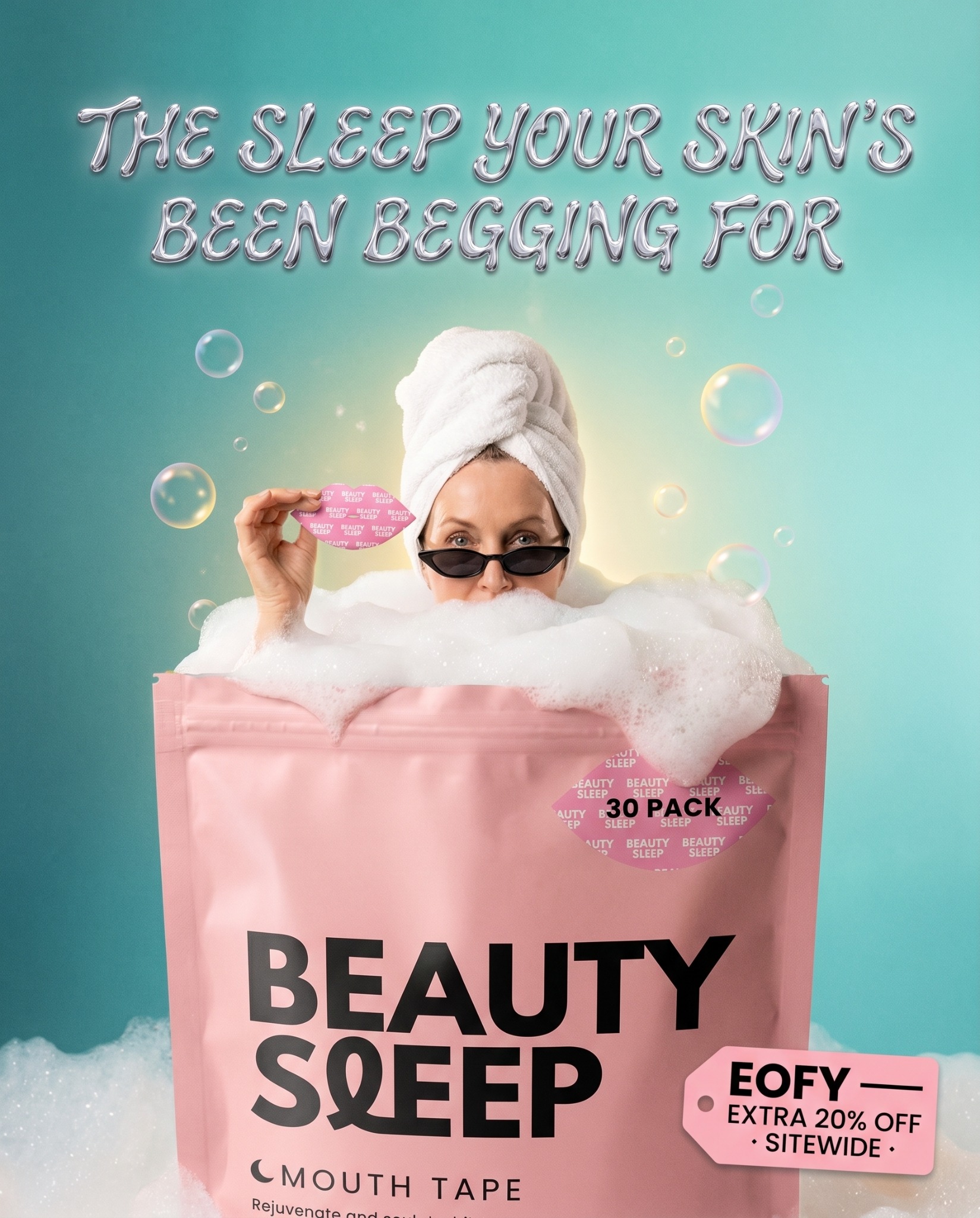 Beauty Sleep Facebook ad