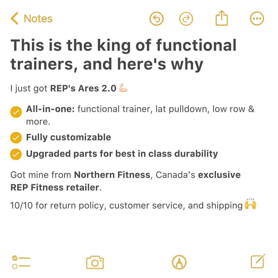 Northern Fitness I Fit Anywhere Facebook ad