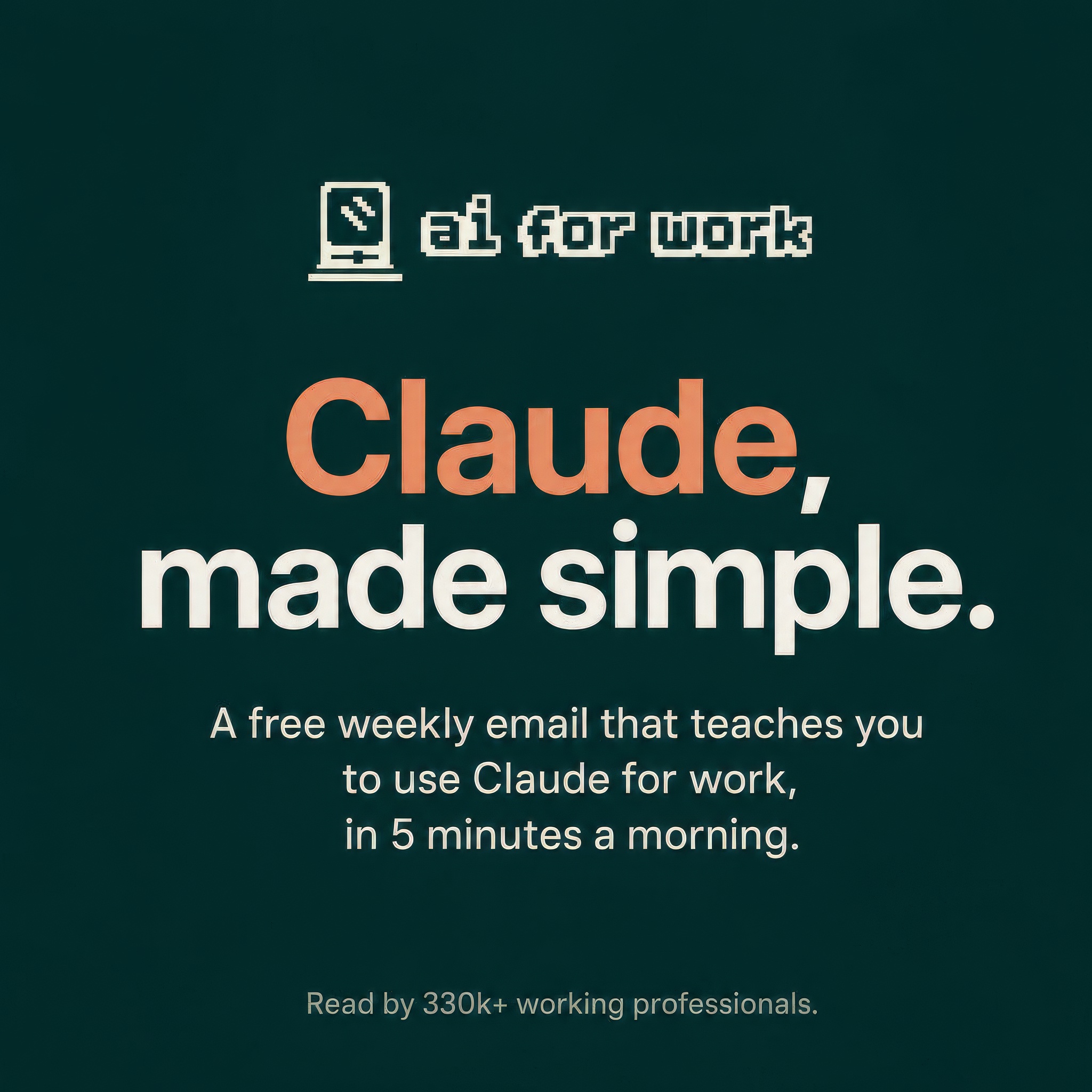 AI for Work  Facebook ad