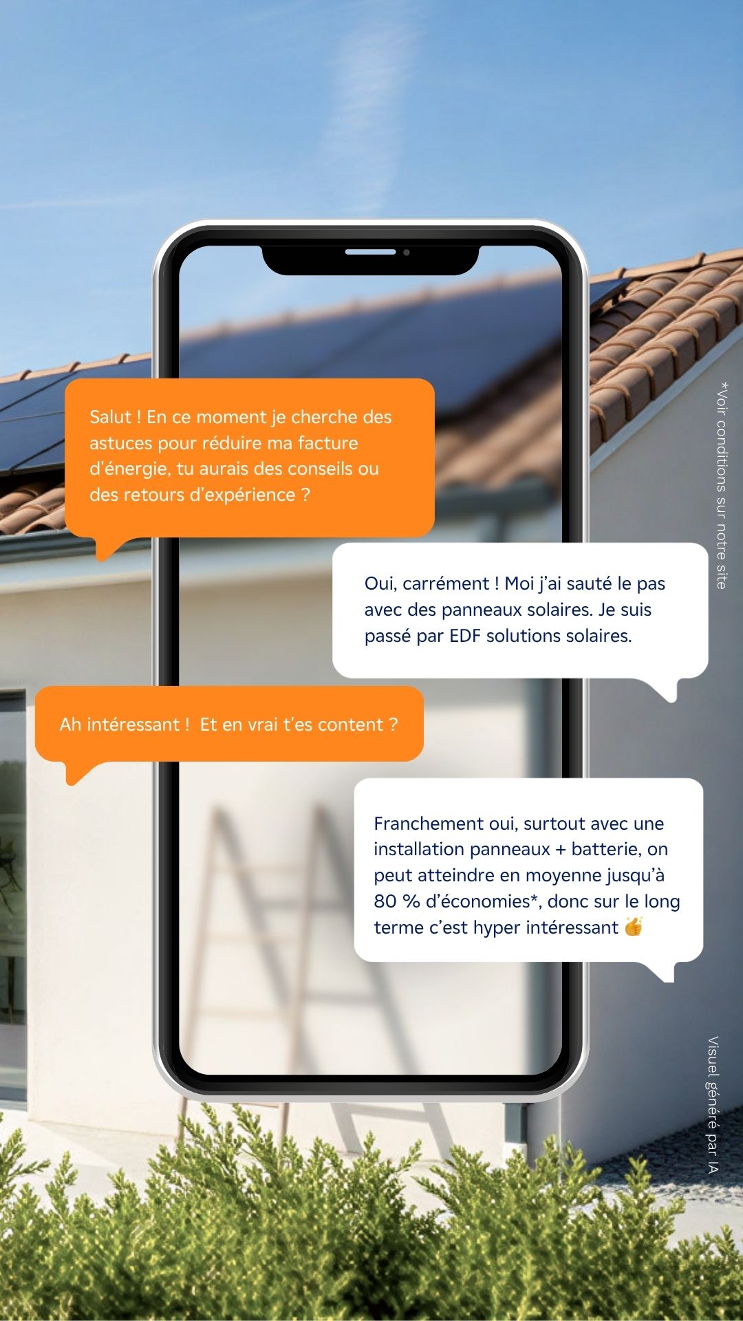EDF solutions solaires Facebook ad