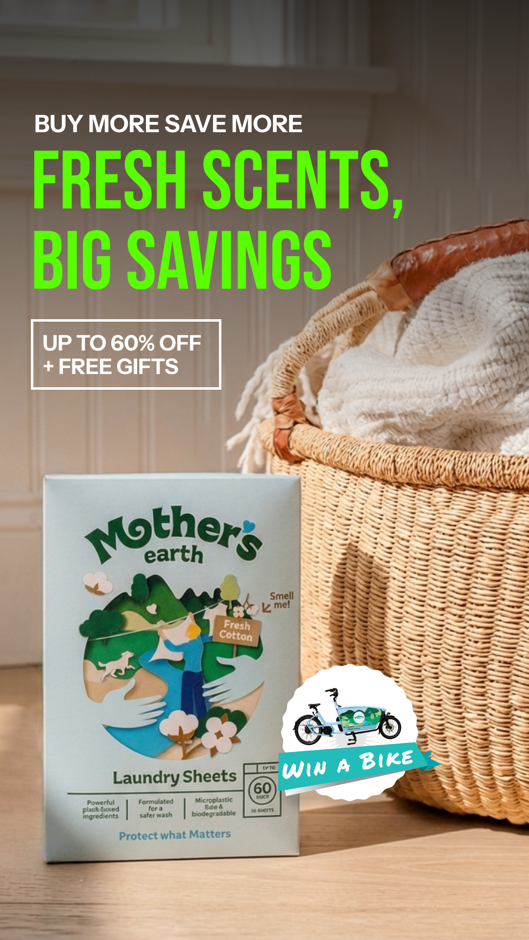 Mothers Earth Facebook ad
