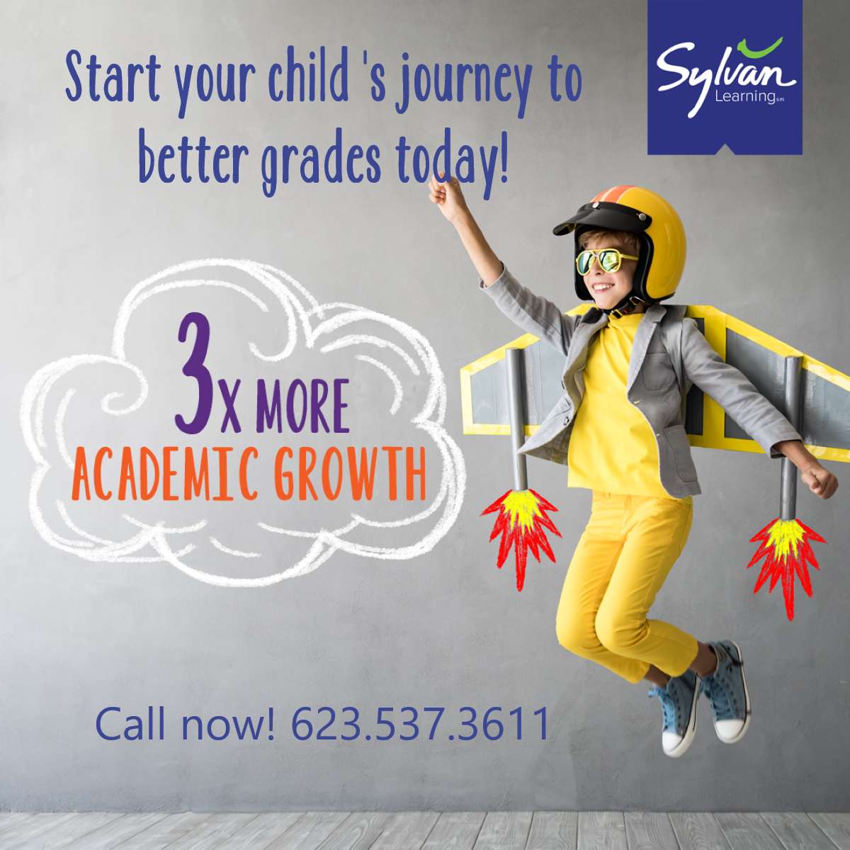 Sylvan Learning Facebook ad: Free Report Card Consultation