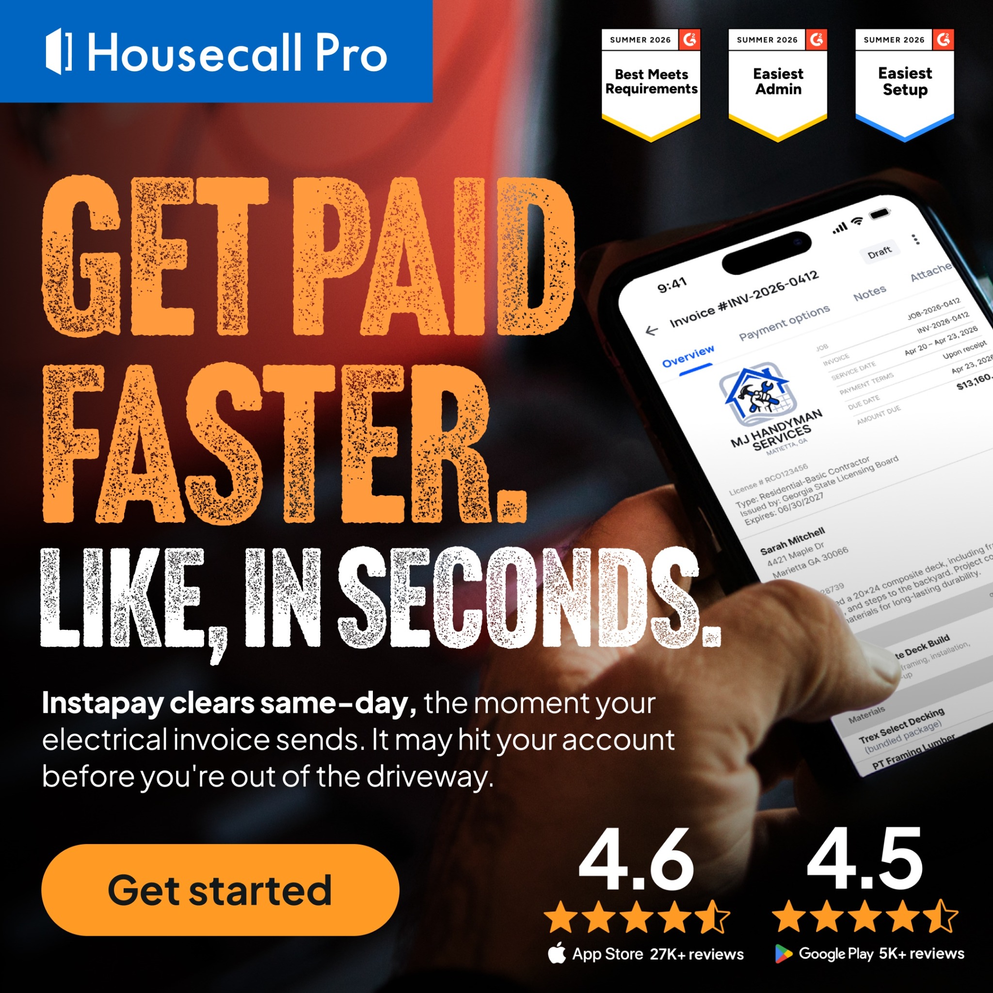 Housecall Pro Facebook ad