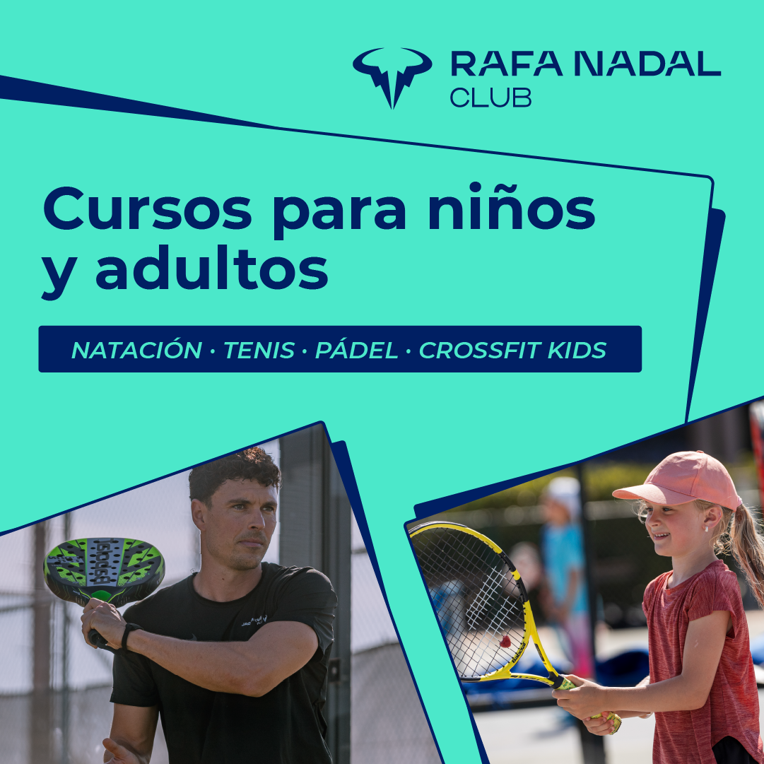 Rafa Nadal Club Facebook ad: Descubre las Escuelas Deportivas del Rafa Nadal Club