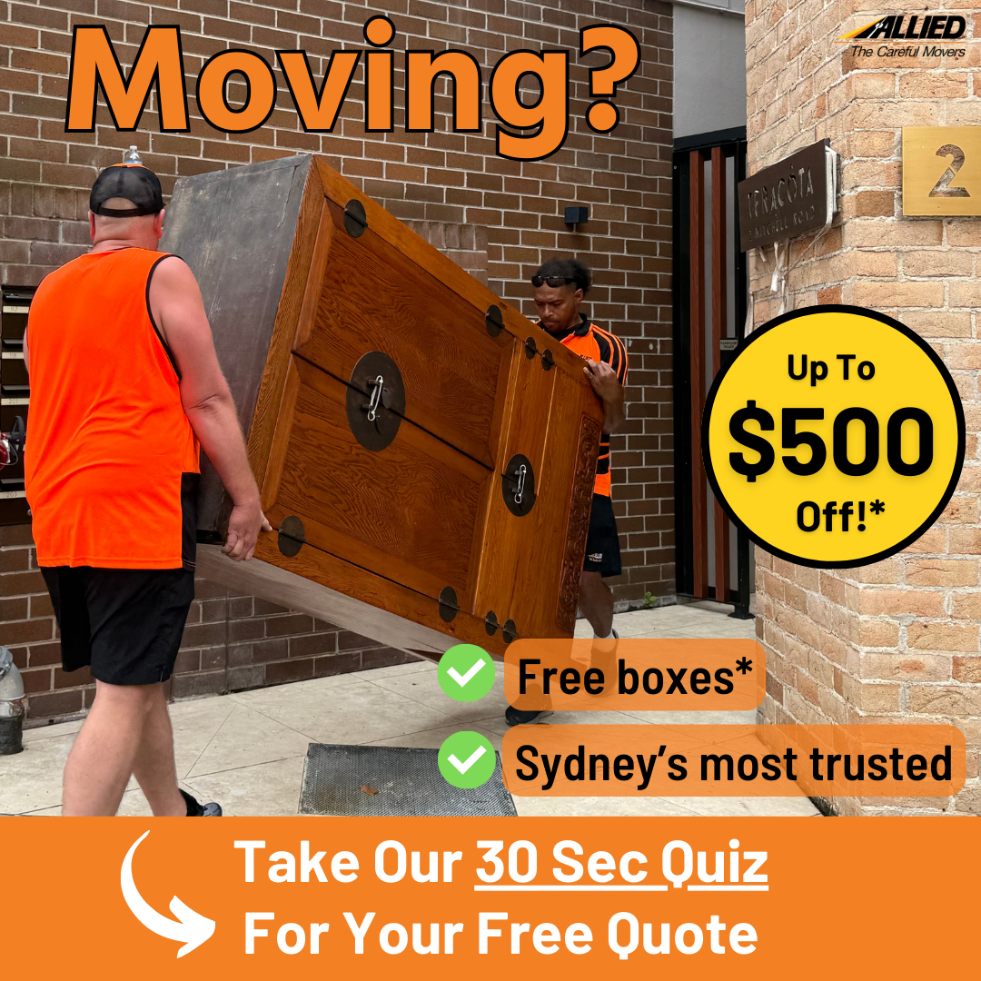 Allied Moving Services Sydney Local Facebook ad