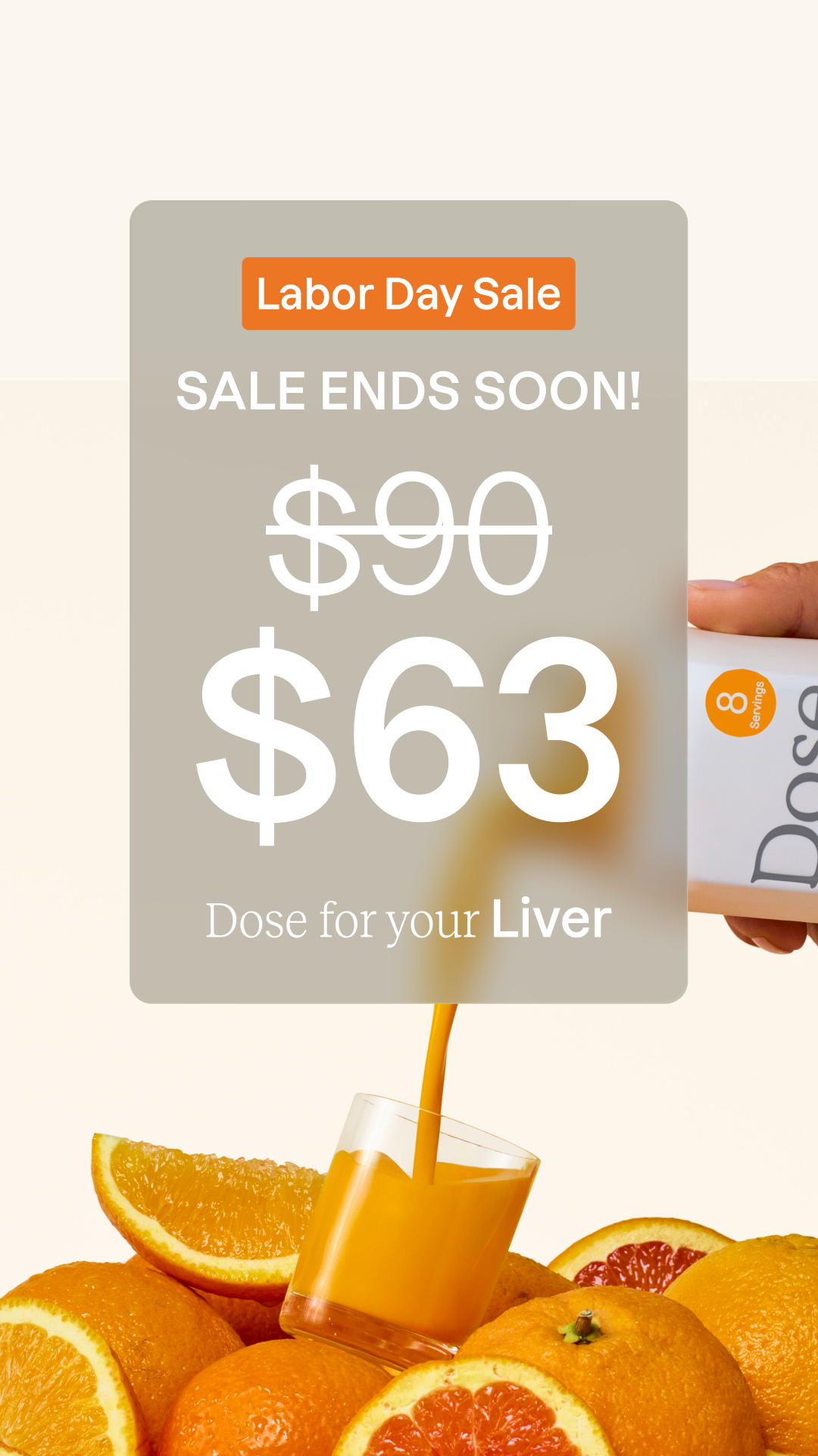 Dose Facebook ad