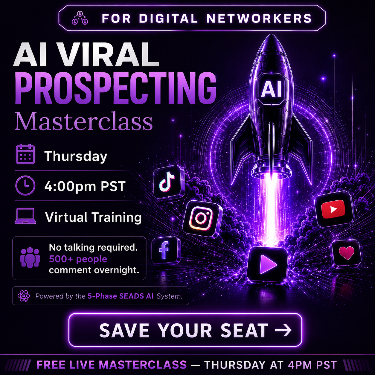 Attraction Marketing Facebook ad