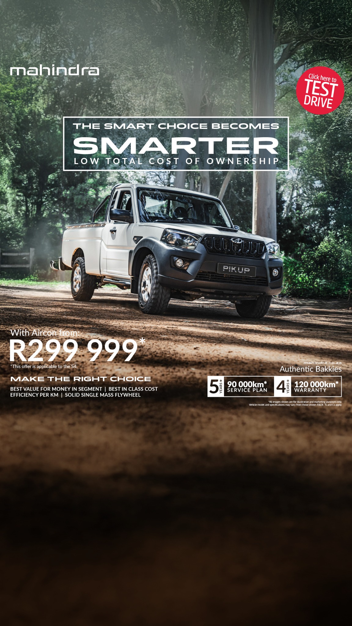 Mahindra South Africa Facebook ad from Mar 1, 2026