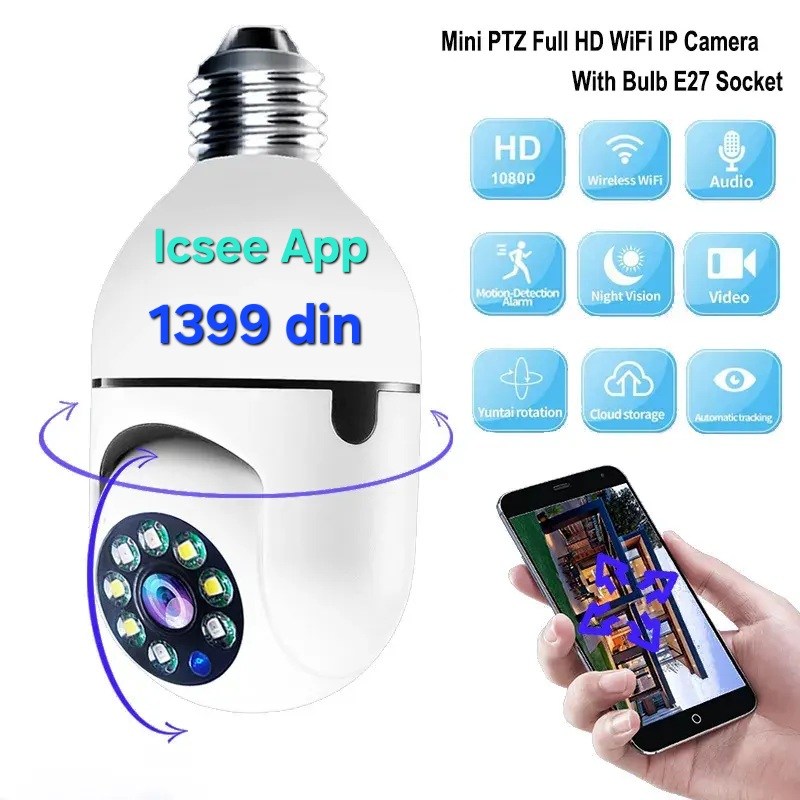 LionShop Srbija Facebook ad: Mini PTZ Full HD WiFi Kamera