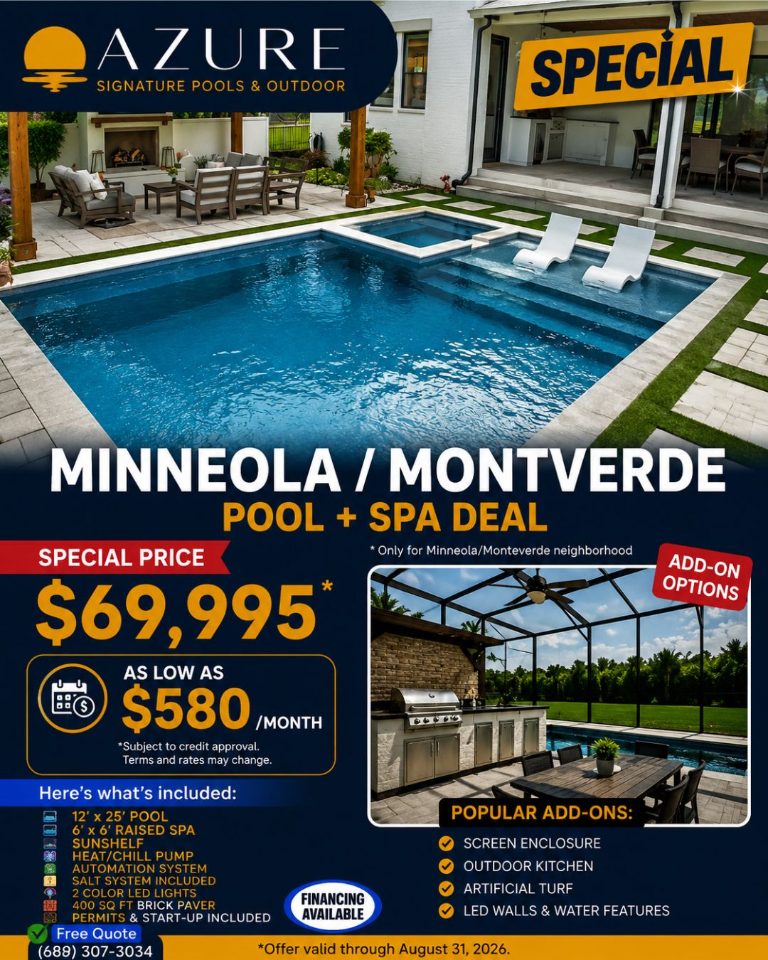 Azure Signature Concepts Facebook ad: Free Consultation