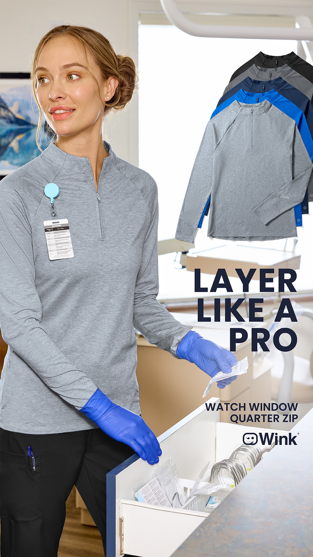Wink Scrubs Facebook ad