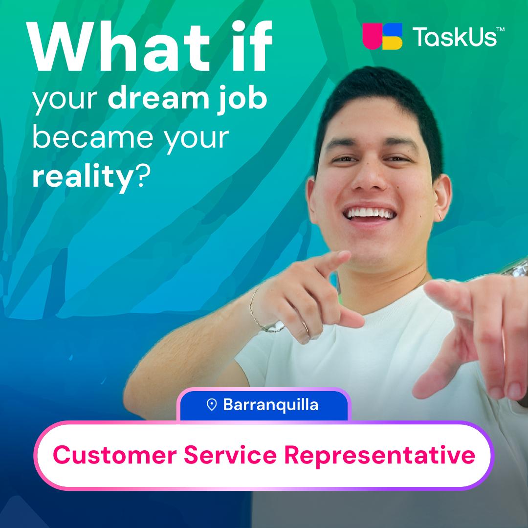 TaskUs Facebook ad
