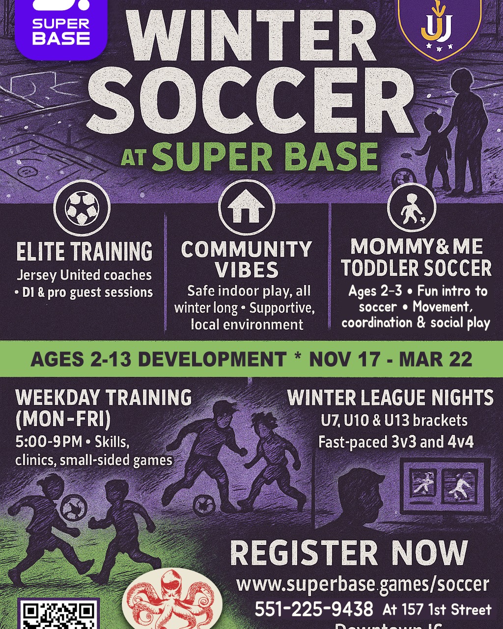 Basement Sports Facebook ad: SOCCER | Super Base