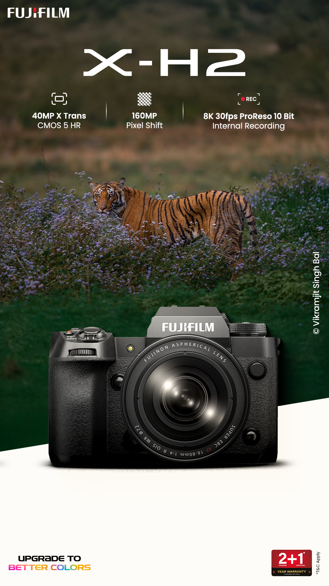 FujifilmX India Facebook ad