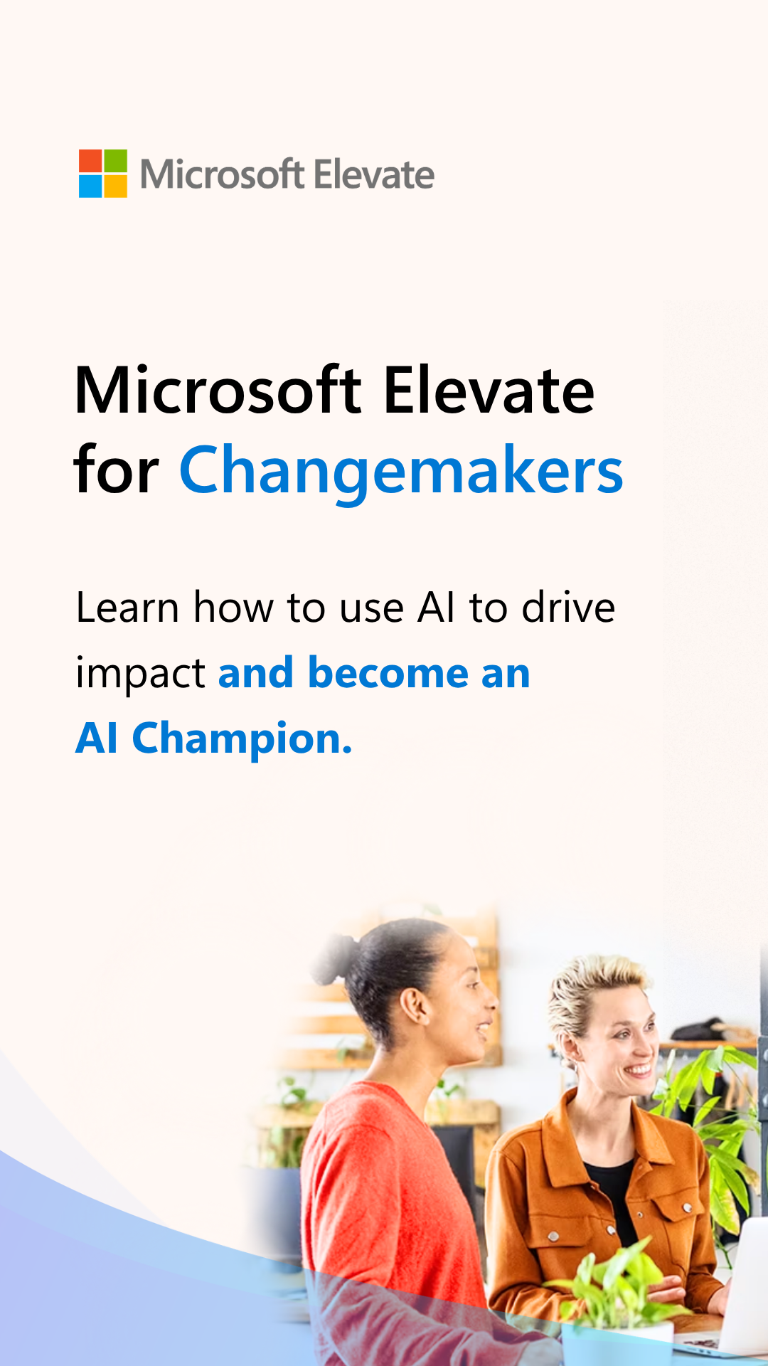 Microsoft for Nonprofits Facebook ad from May 22, 2026