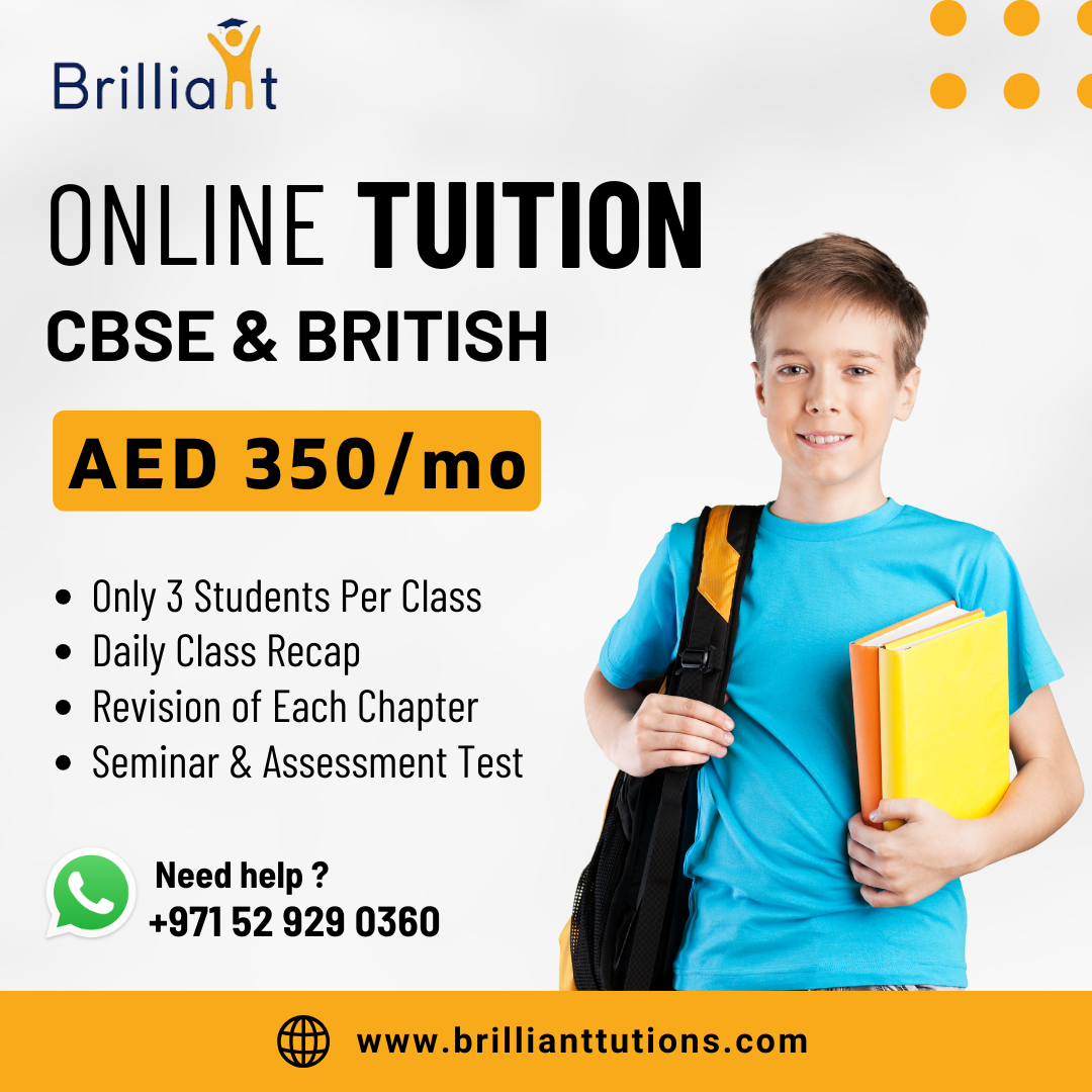 Brilliant Tutions LLC - UAE Facebook ad
