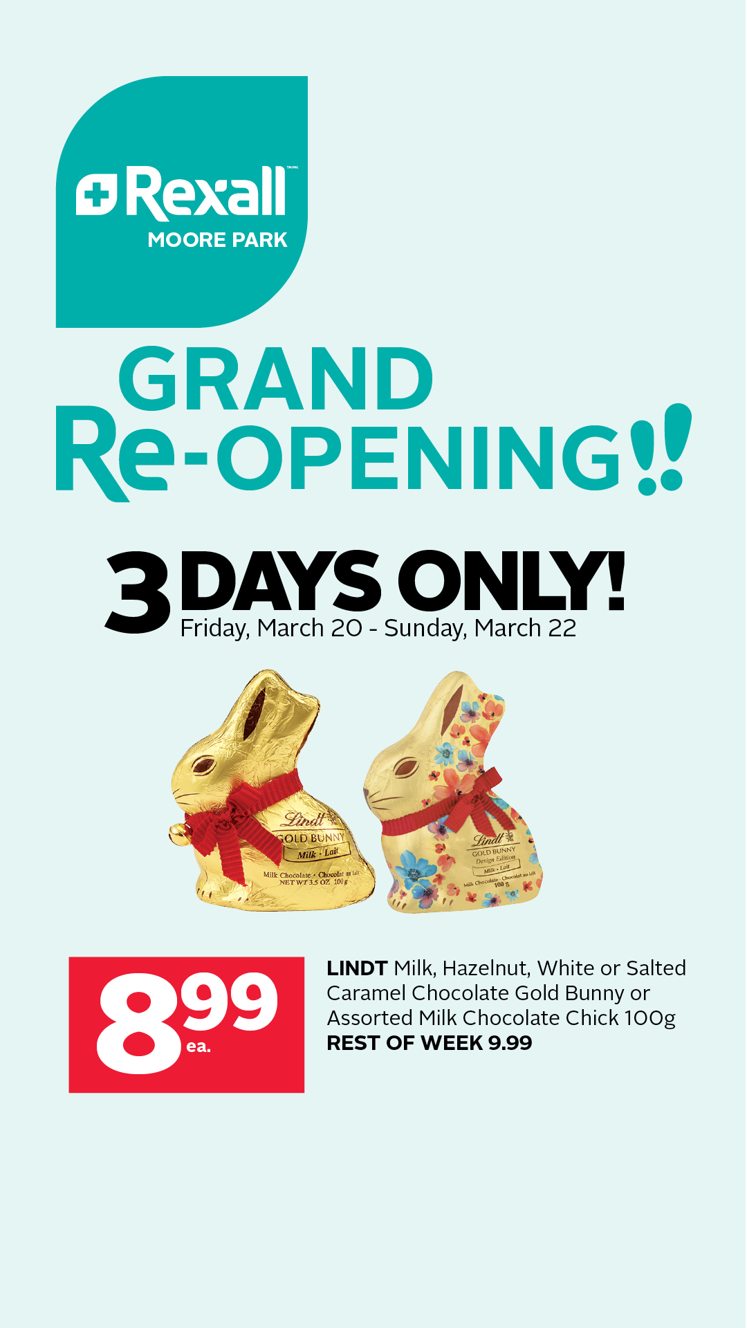 Rexall Drugstore Facebook ad