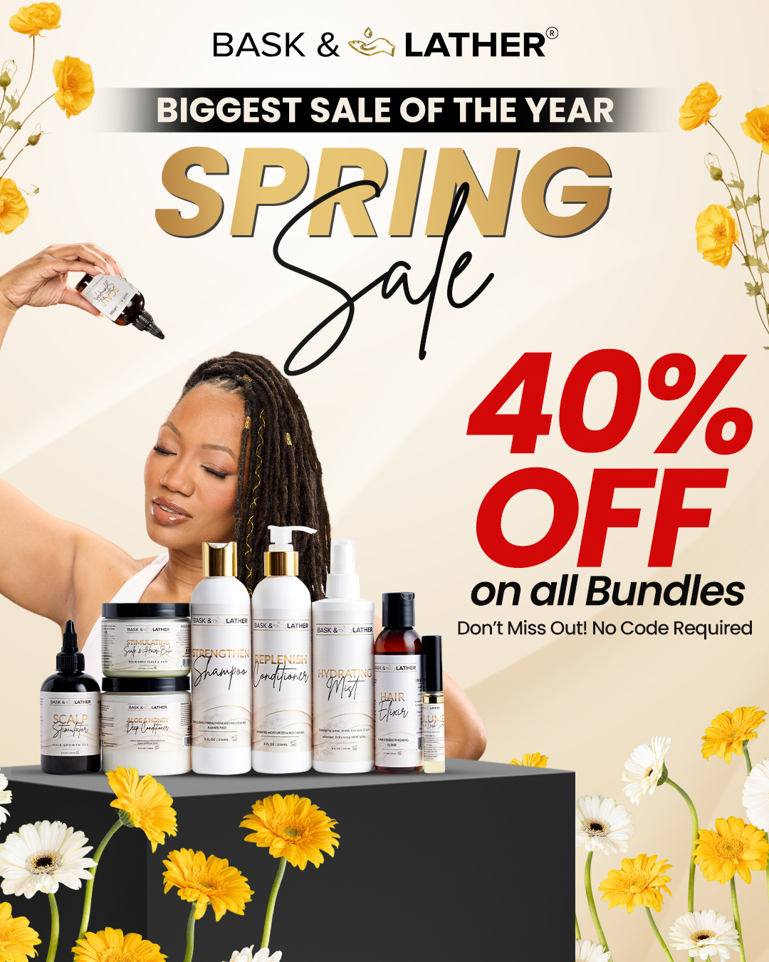 Bask & Lather Co Facebook ad