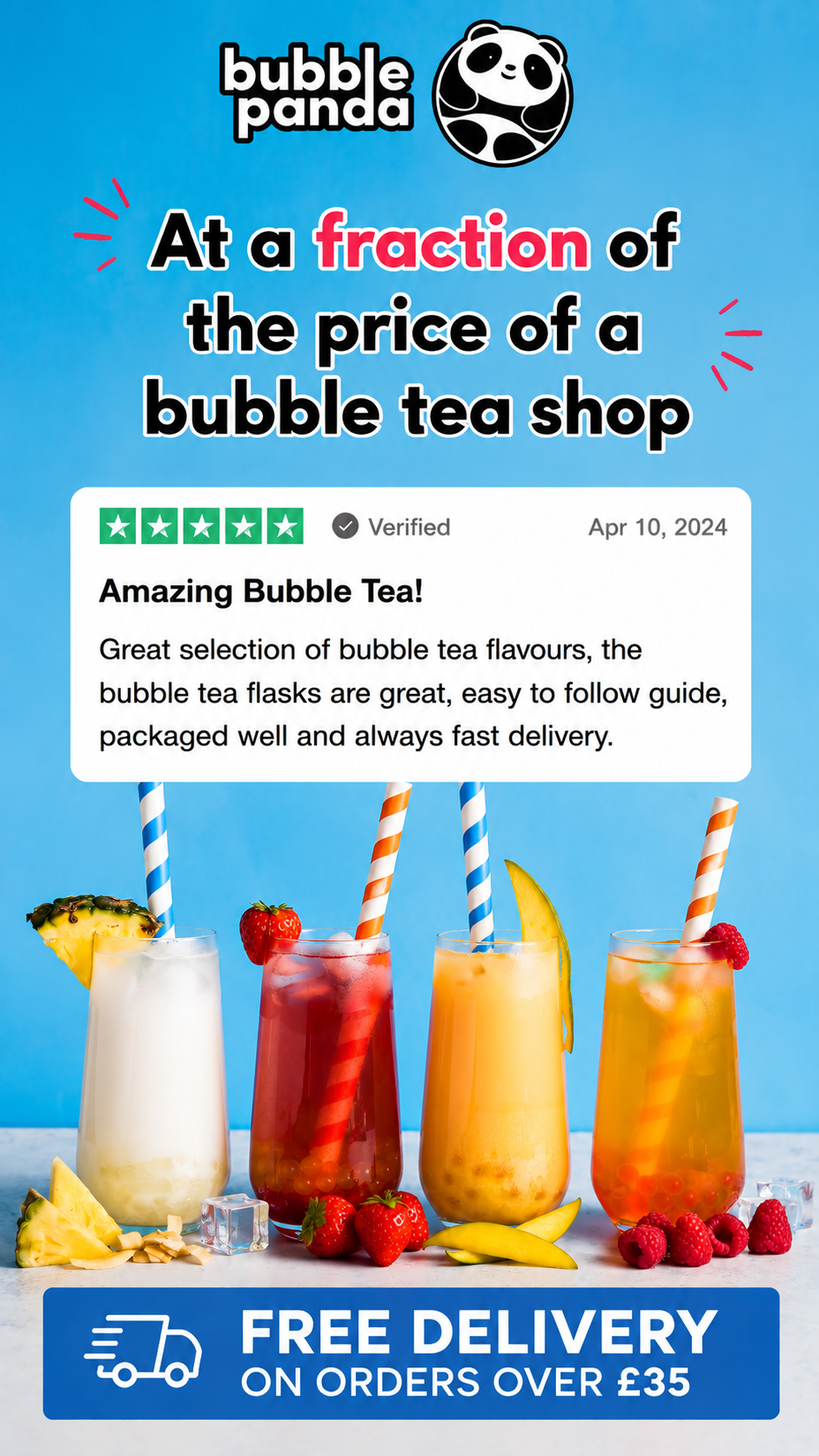 Bubble Panda Facebook ad
