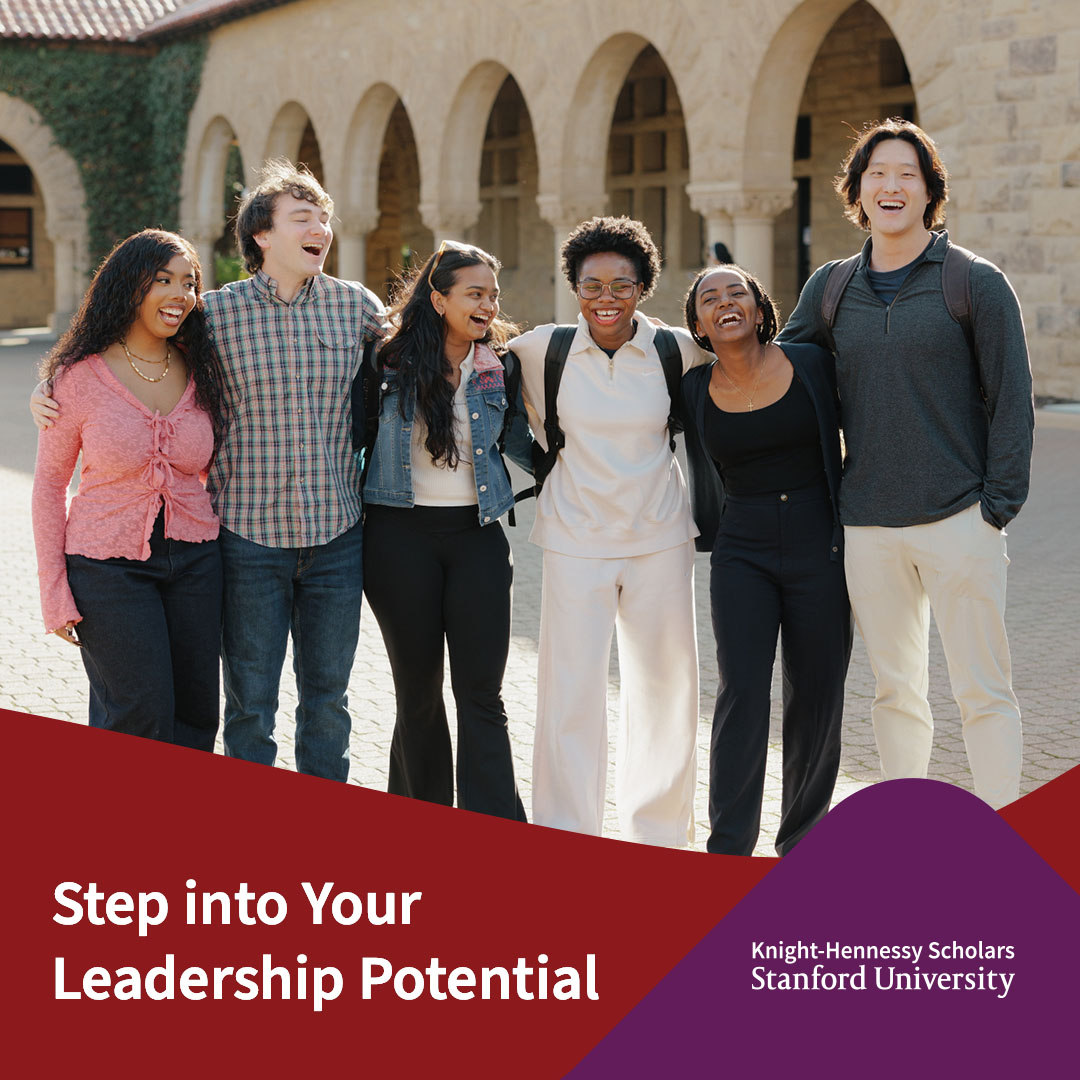 Knight-Hennessy Scholars Facebook ad: Empowering Future Leaders