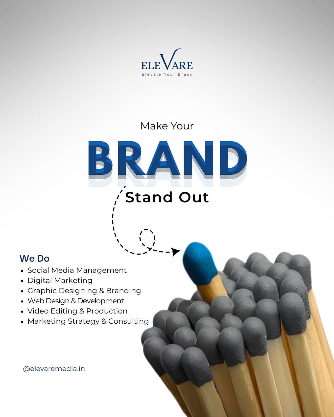 Elevare Media Facebook ad: In a crowded market, only brands that stand…