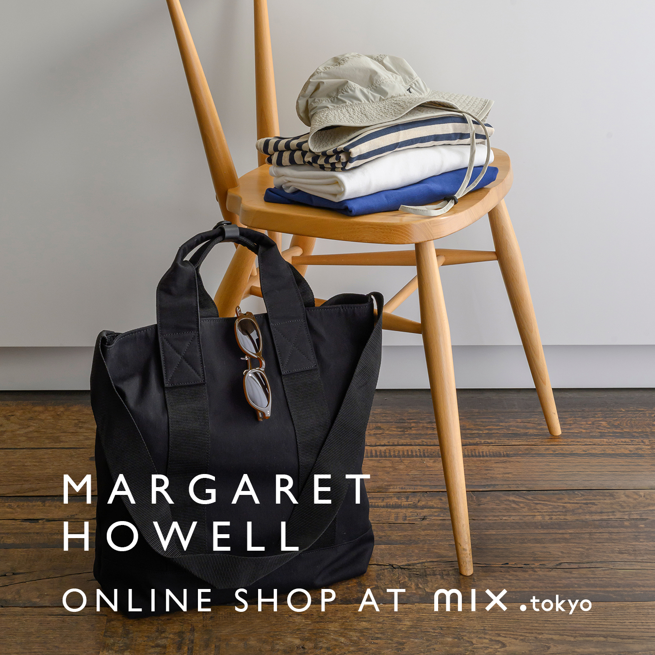 Margaret Howell Japan Facebook ad from May 13, 2026