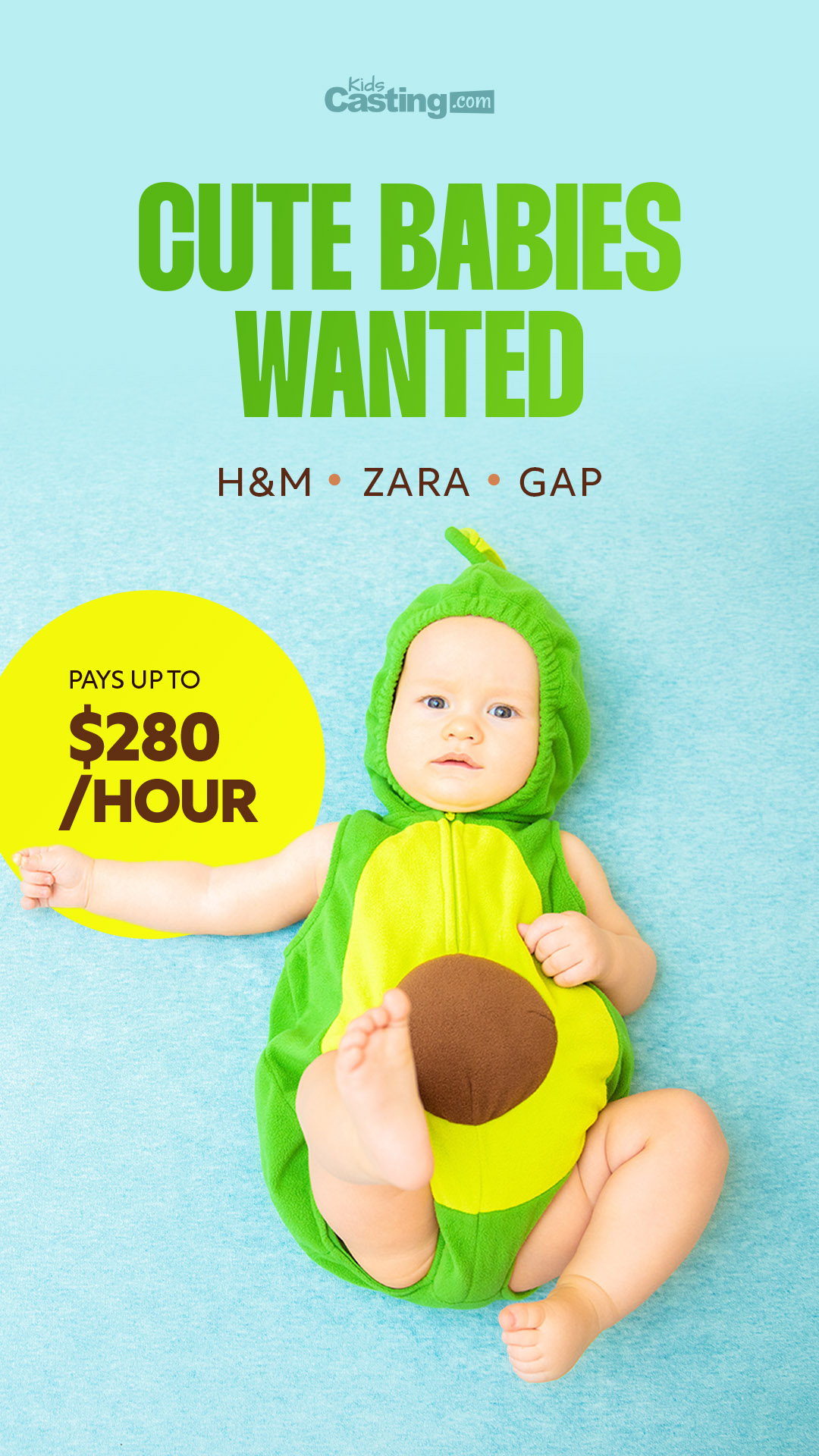 KidsCasting.com Facebook ad