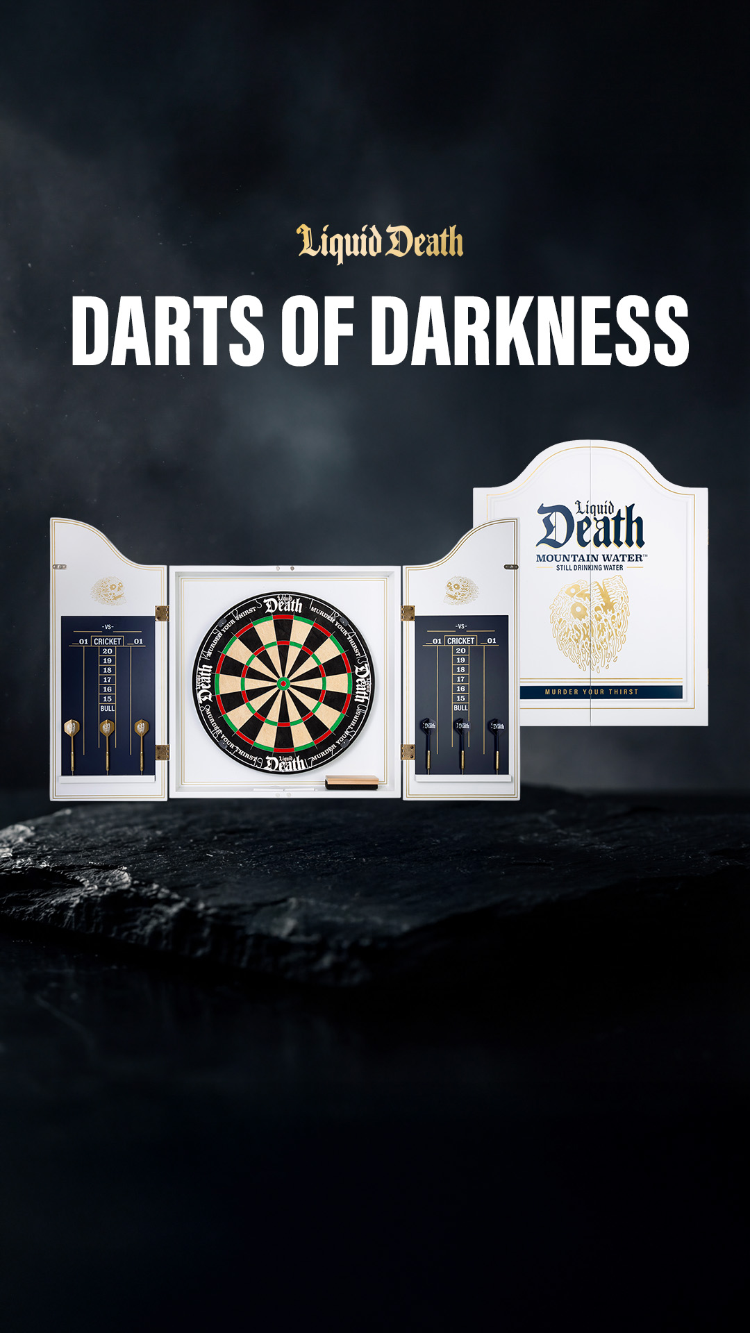 Liquid Death Facebook ad