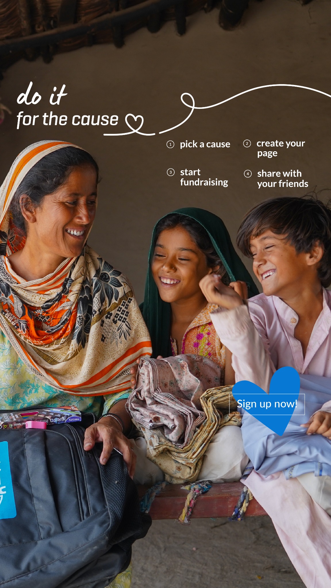 Islamic Relief UK Facebook ad