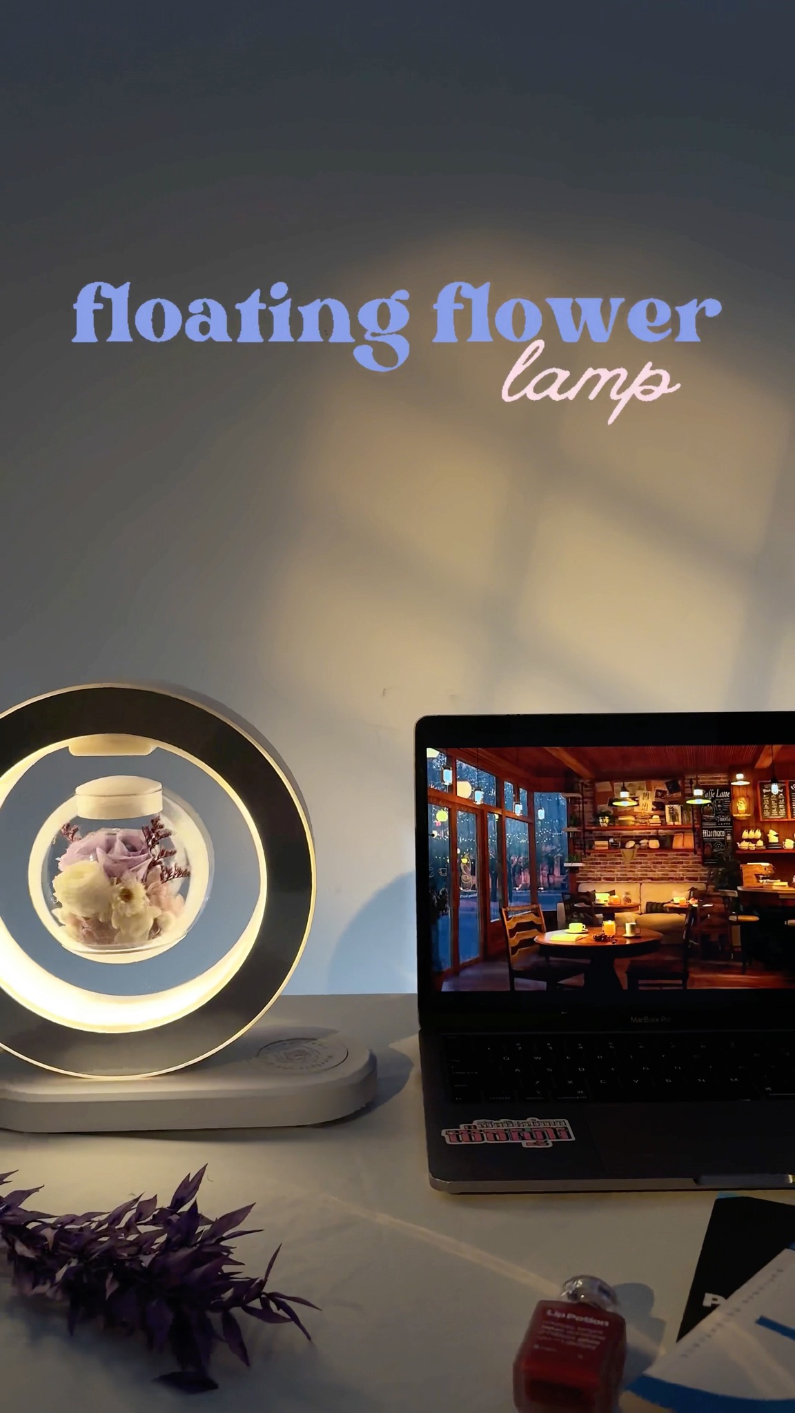 កាដូ - KADO Facebook ad: Floating flower lamp គឺជាអំពូលរាត្រីដែលមានទាំងប្រយោជន៍…