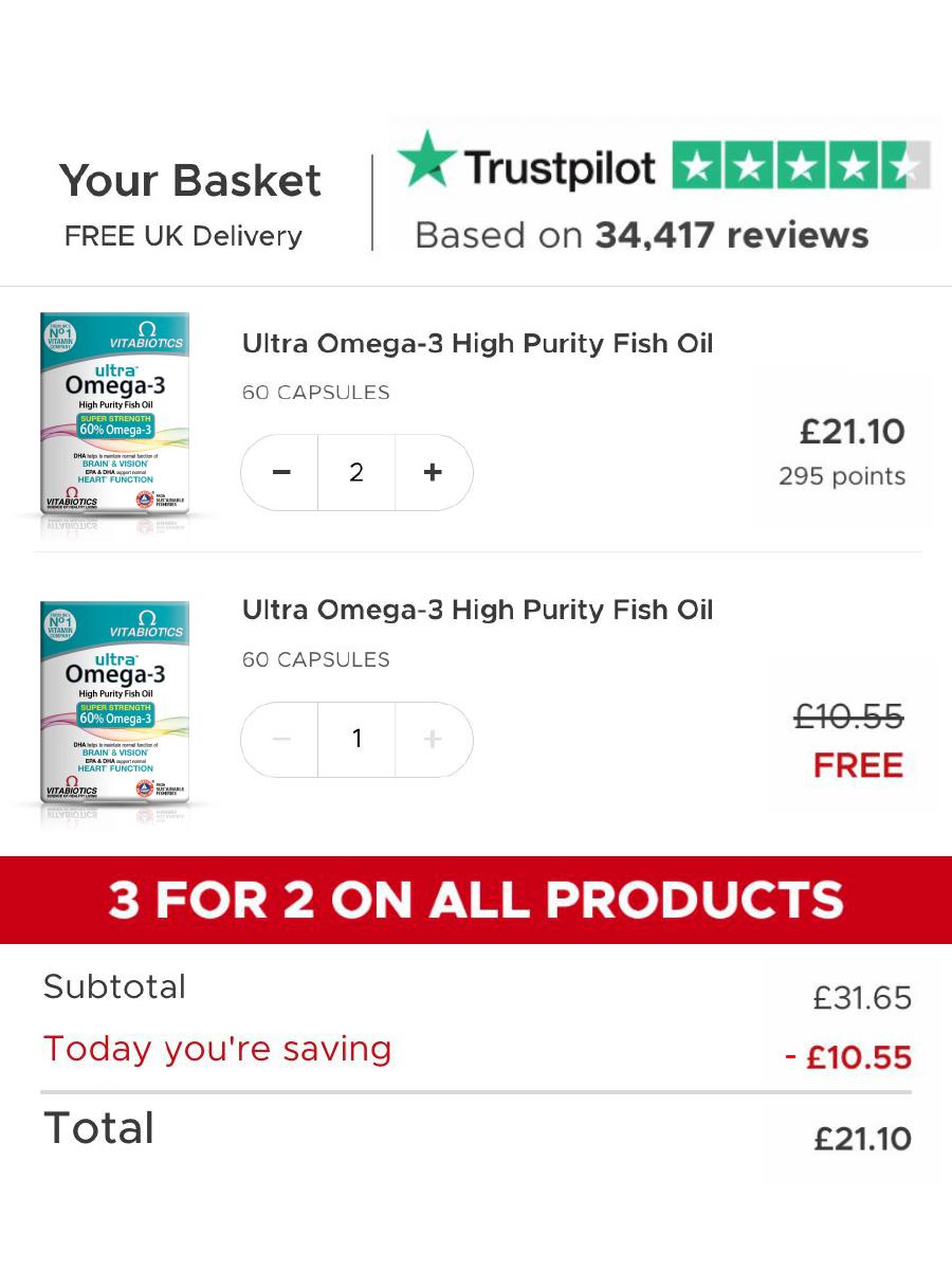 Vitabiotics Facebook ad