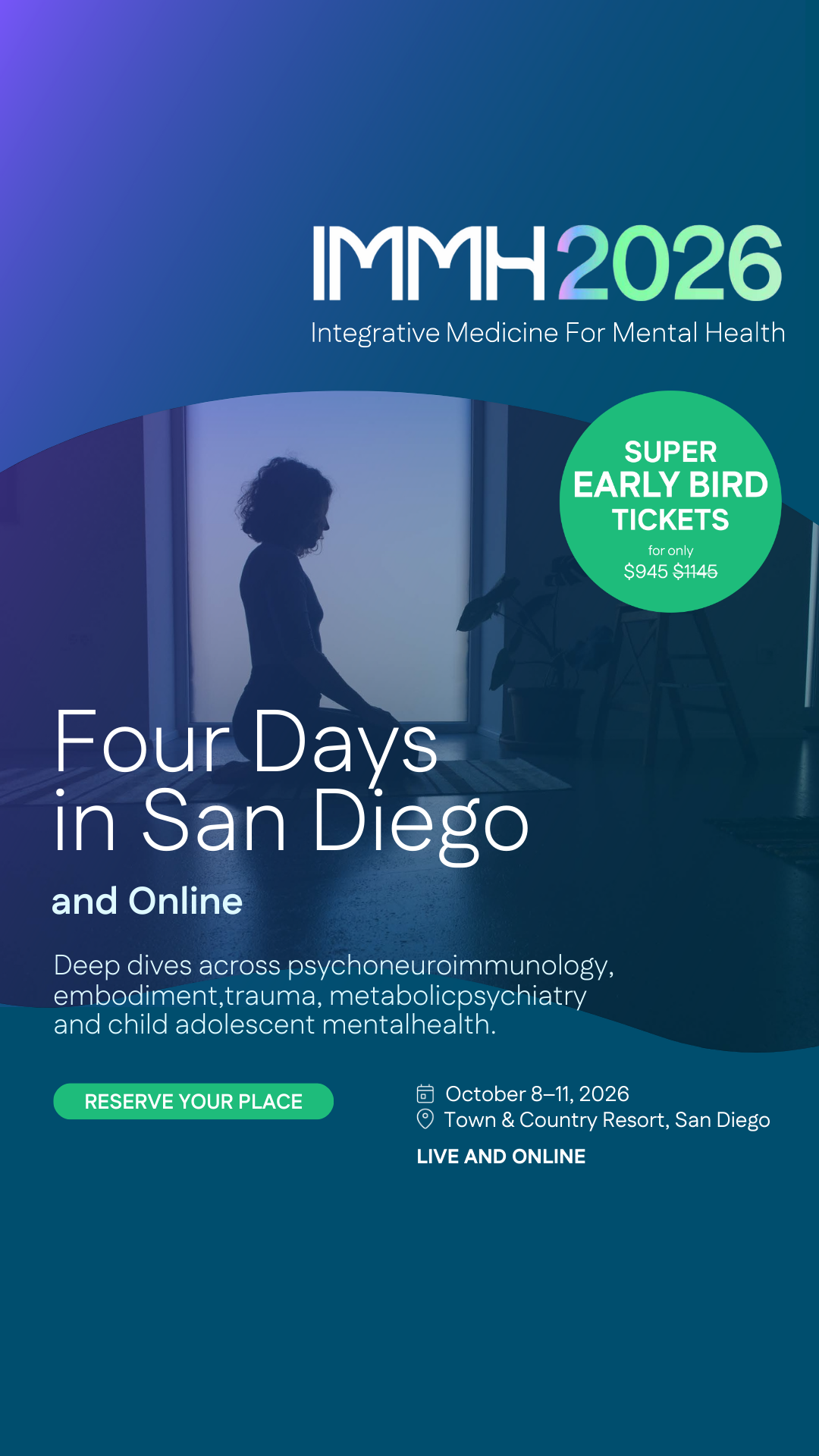 IMMH - Integrative Medicine for Mental Health Facebook ad from Feb 11, 2026