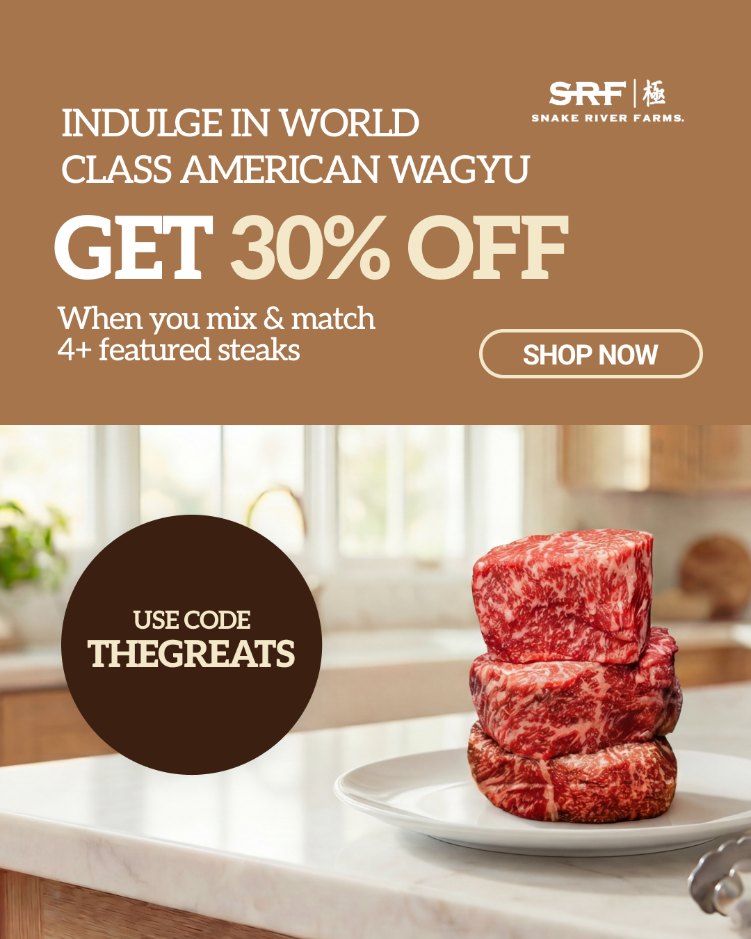 Snake River Farms Facebook ad