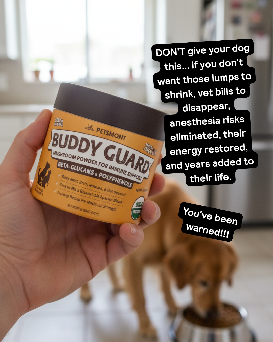 Petsmont Facebook ad