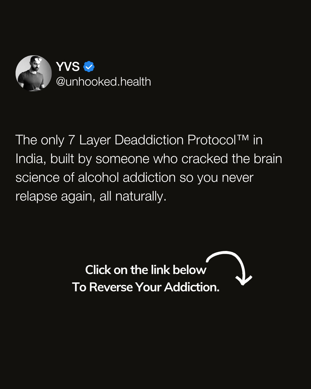 Unhooked.health Facebook ad