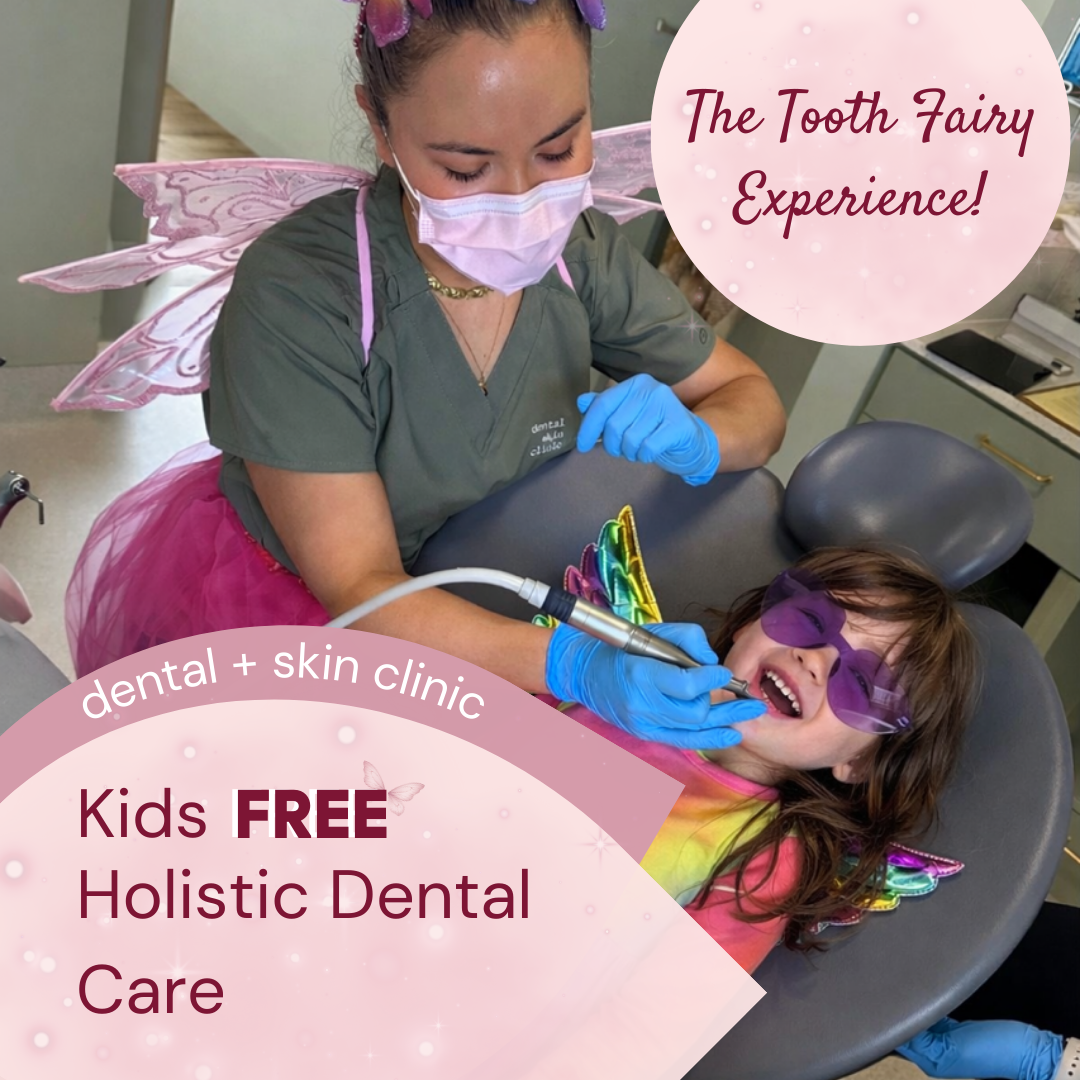 Dental & Skin Clinic Facebook ad: Our holistic approach to children’s dental care focuses…
