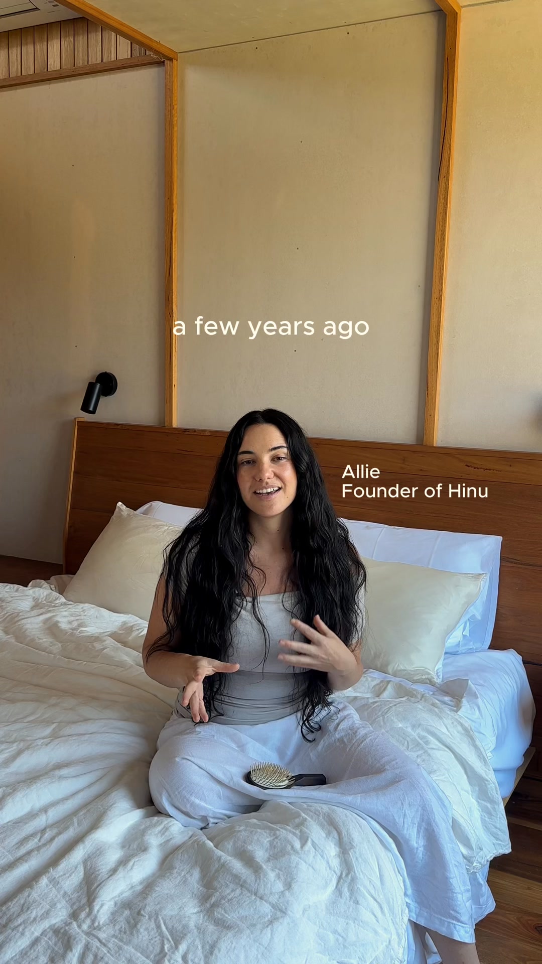 HINU Facebook ad: Begin Your Hair Revival Journey Today.