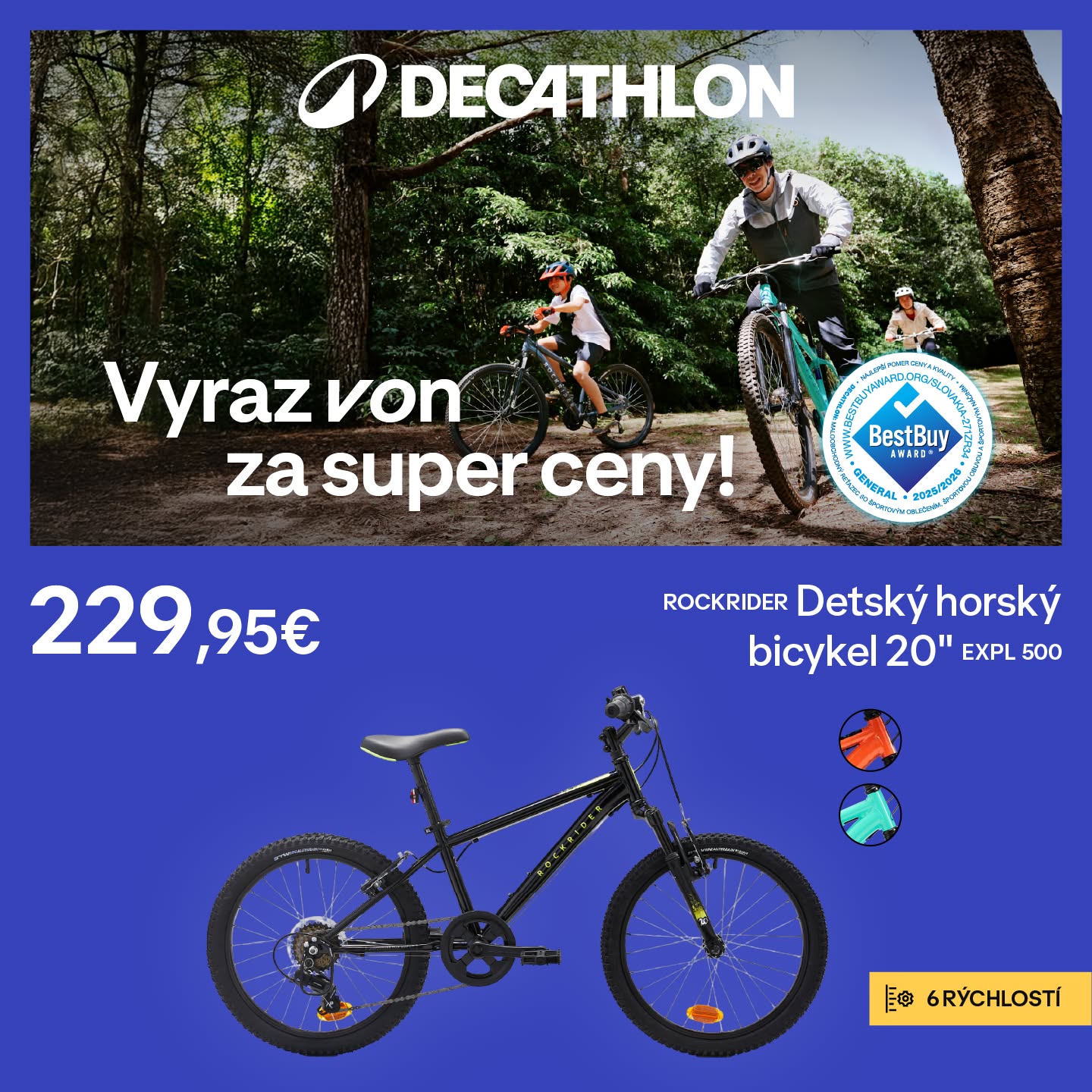 Decathlon Slovensko Facebook ad
