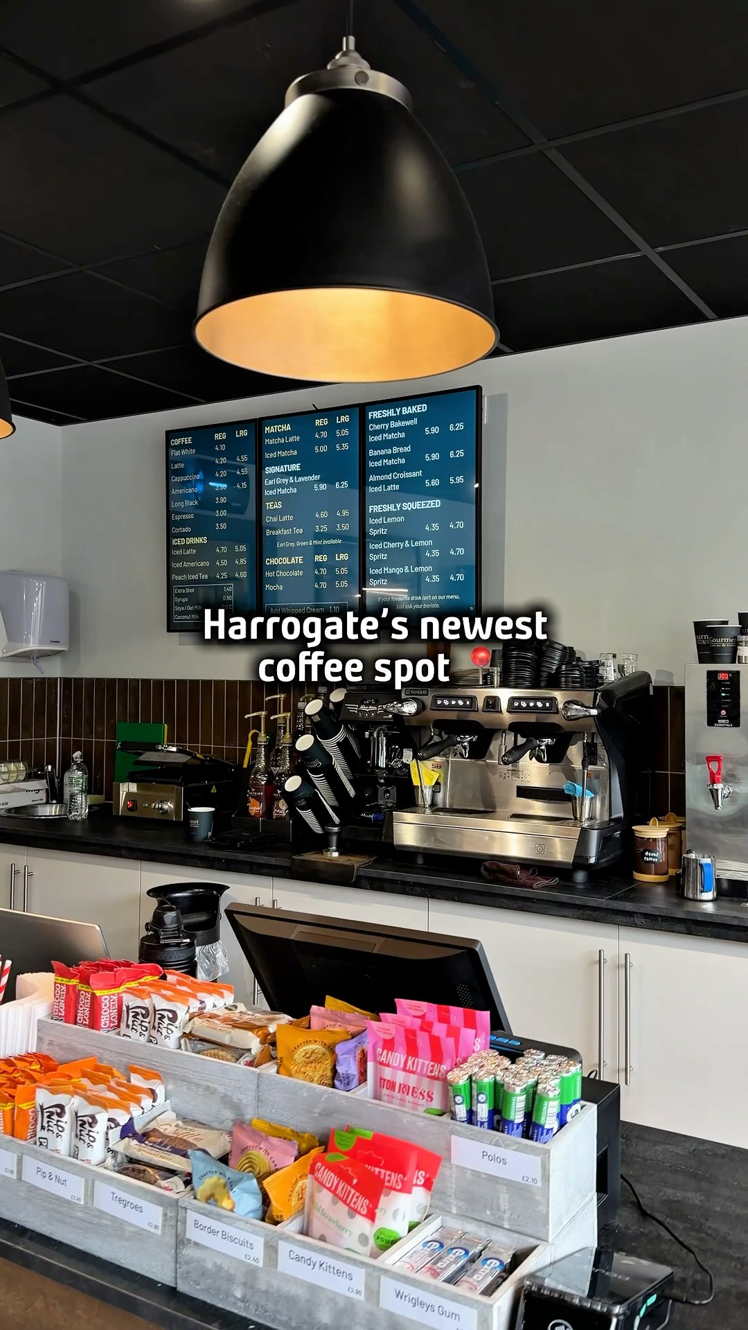 Northern Facebook ad: Gourmet Coffee Harrogate Station